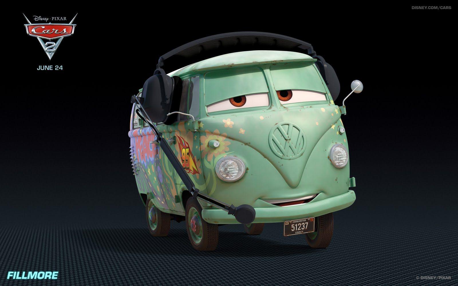 1600x1000 Disney Cars 2 Toys: Disney Cars 2 Desktop Wallpaper Fillmore