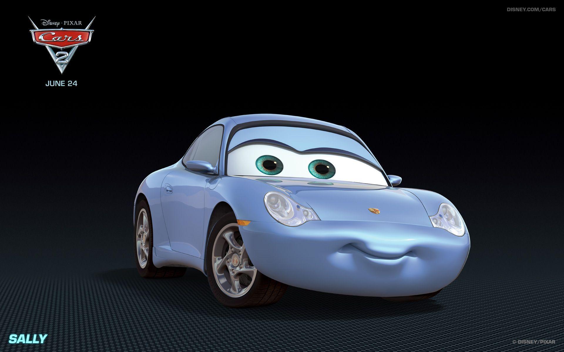 1920x1200 disney image. Sally from Disney's Cars 2 wallpaper