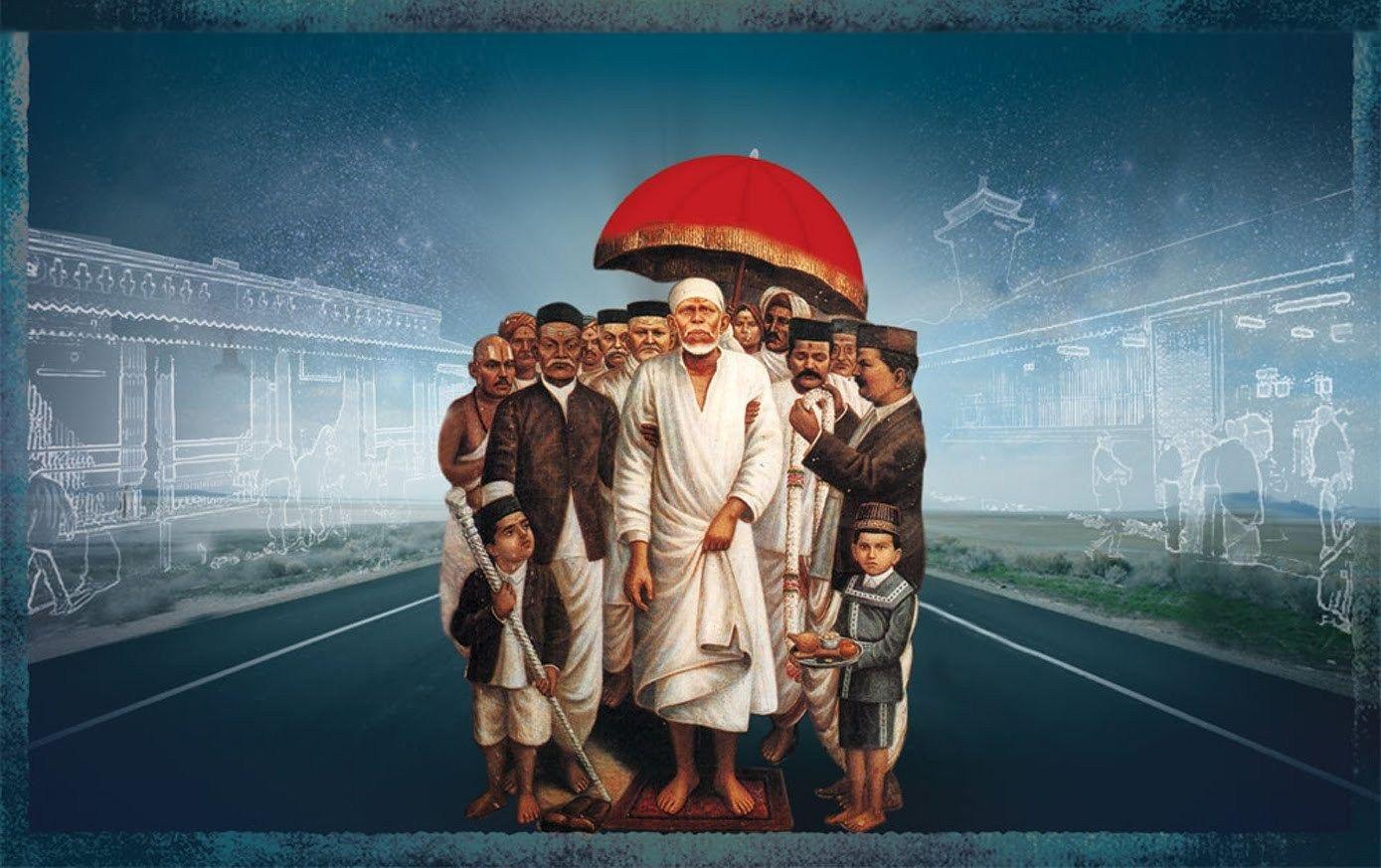 1389x873 sai baba image, sai baba wallpaper, sai baba photo, sai baba HD