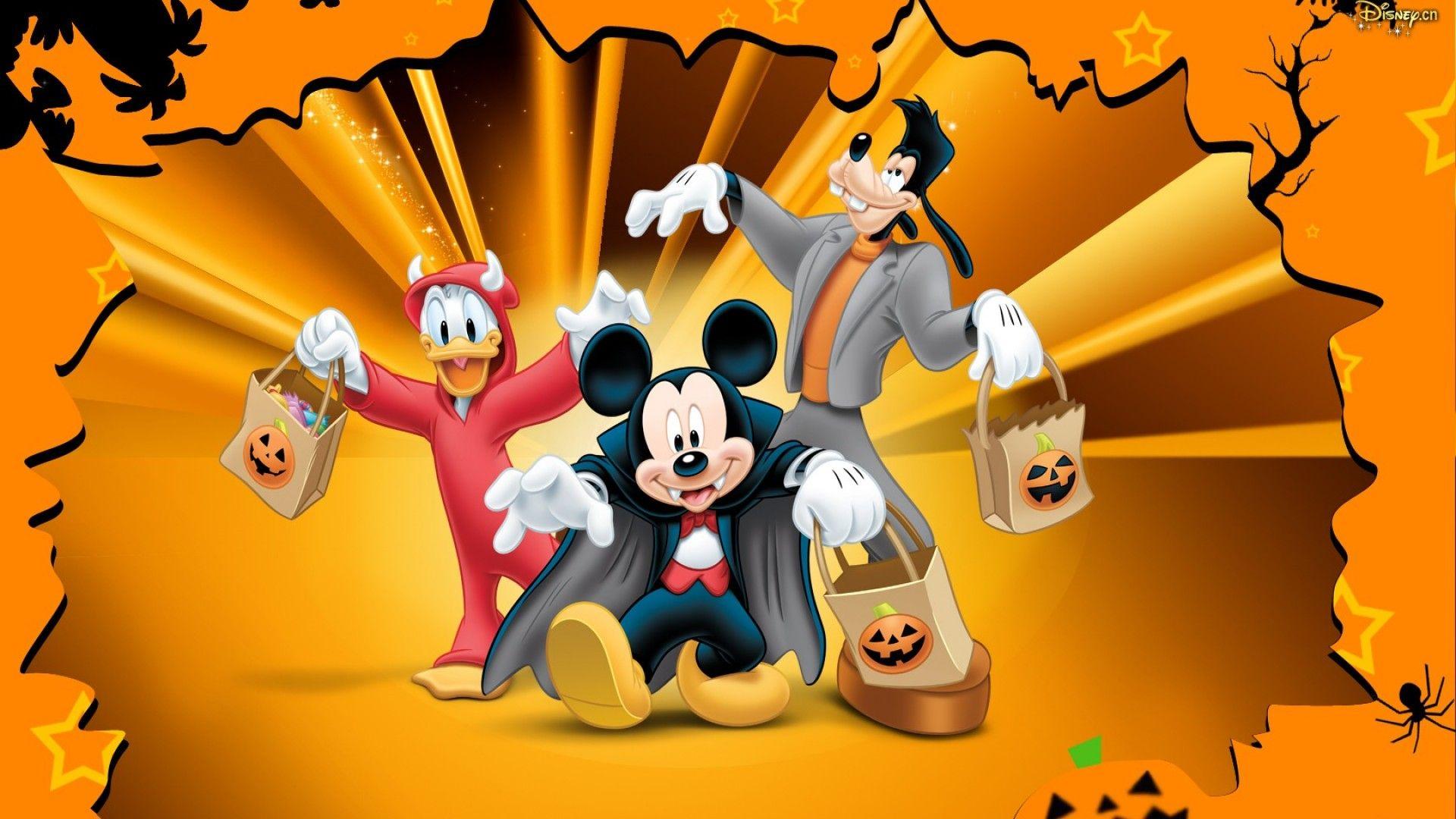 Mickey Mouse Halloween Wallpapers - Top Free Mickey Mouse Halloween ...