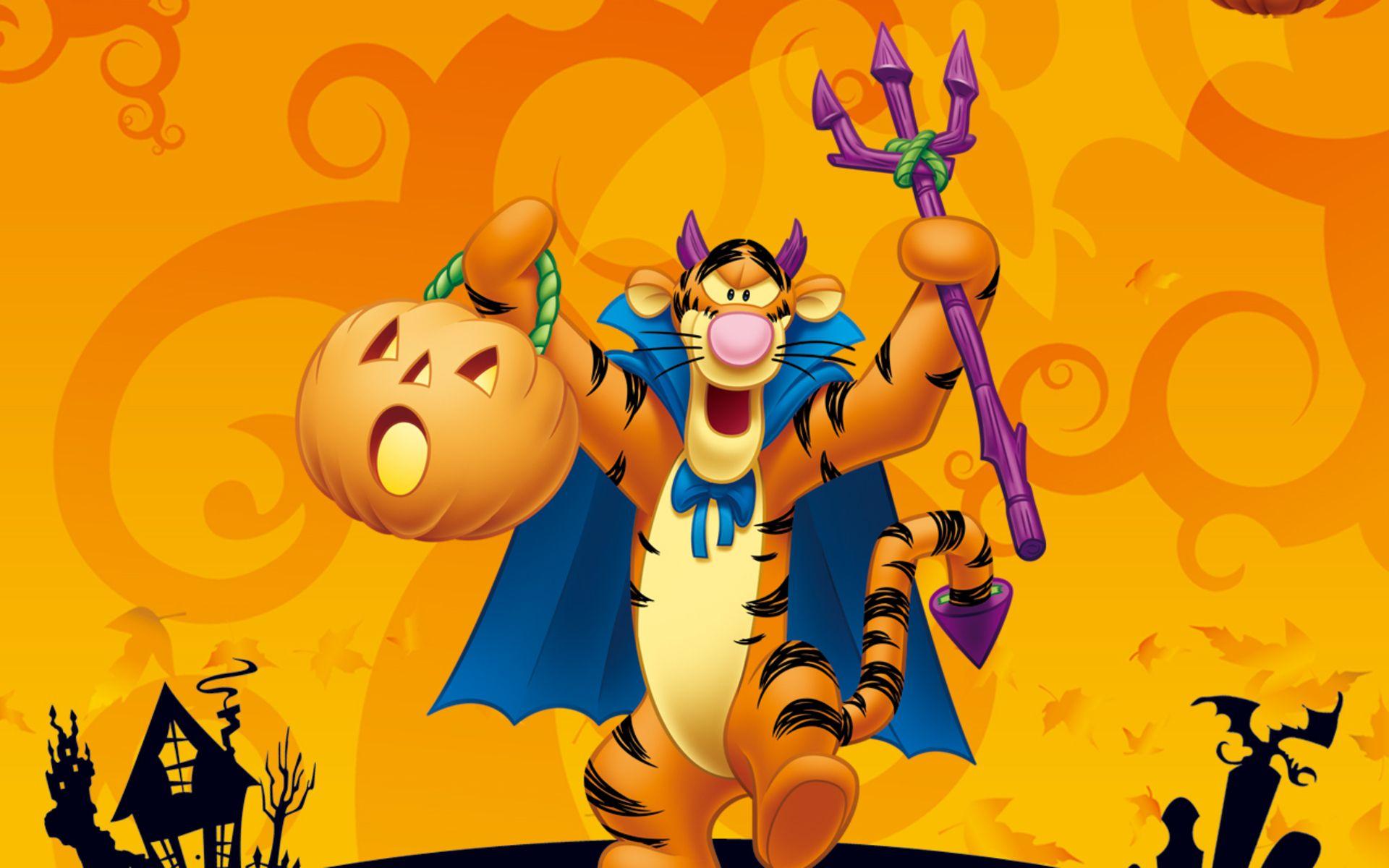 1920x1200 Disney Halloween Background Free