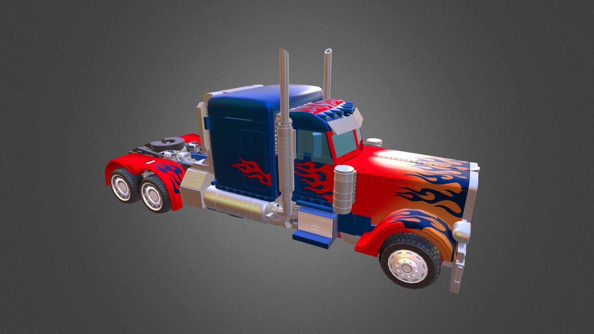 1920x1080 Optimus Prime (Transforming Model) model