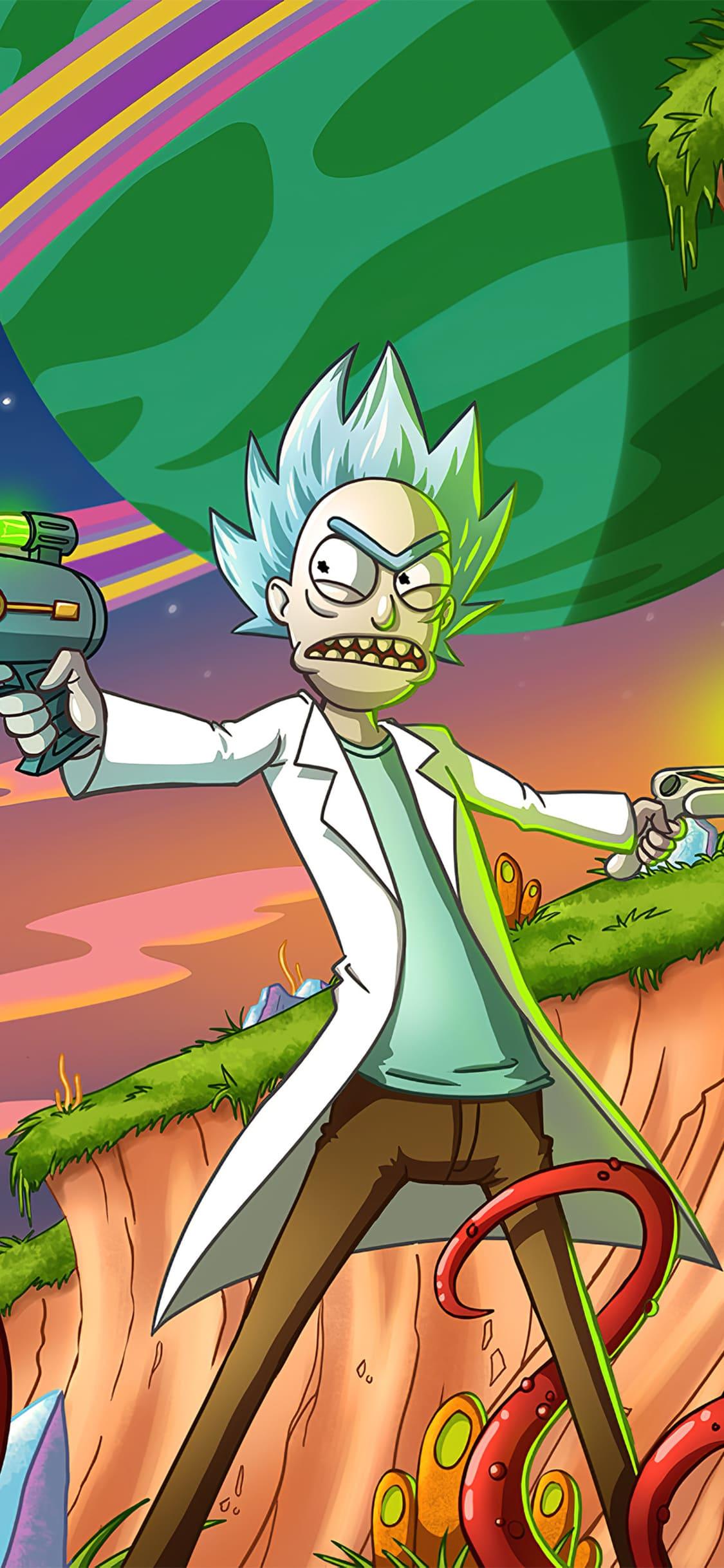1125x2436 Rick and Morty iPhone Wallpaper: Top Free iPhone Wallpaper