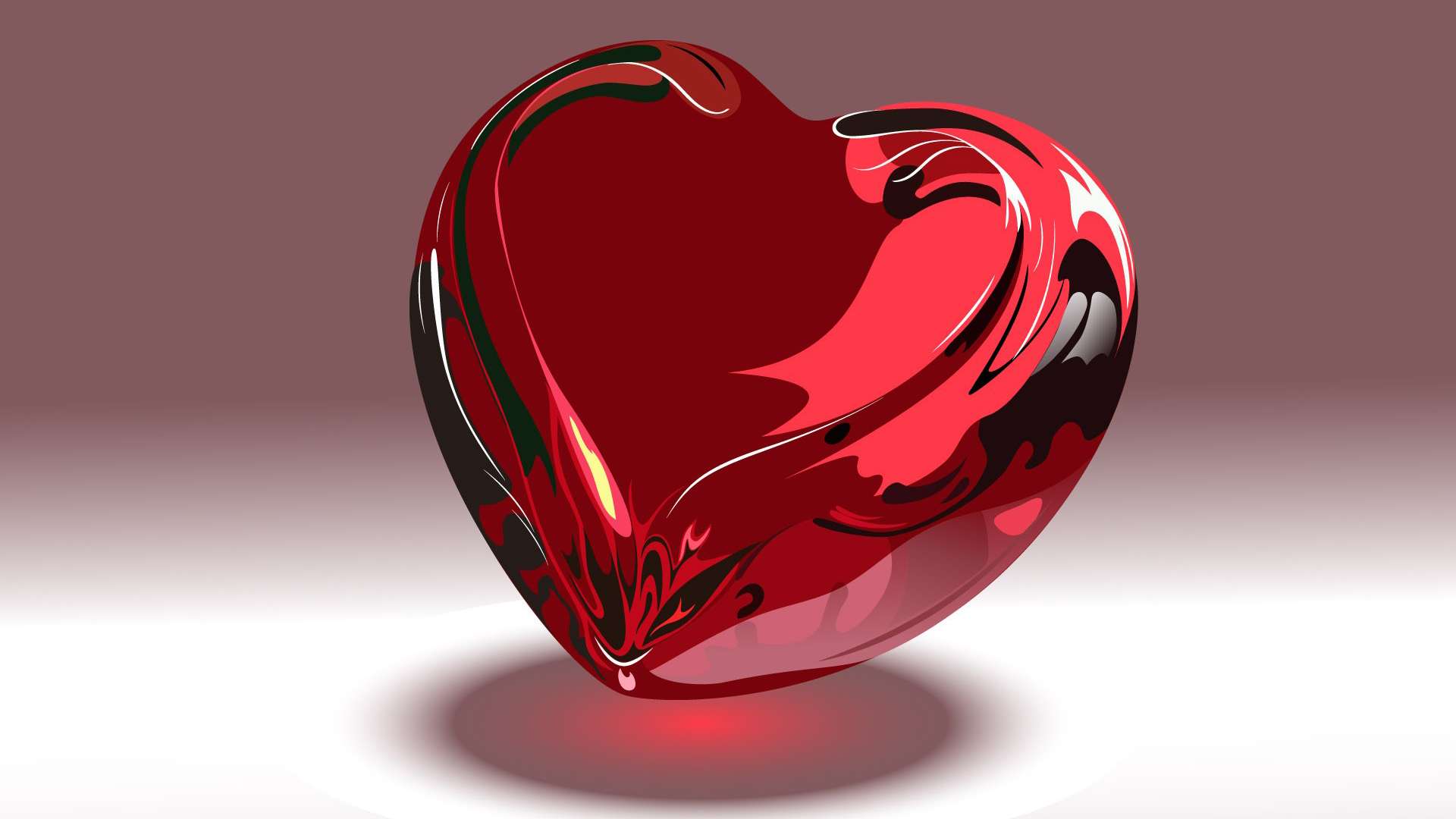 1920x1080 3D Heart Wallpaper. Pink Heart Wallpaper, Emoji We Heart It Wallpaper and Heart Wallpaper