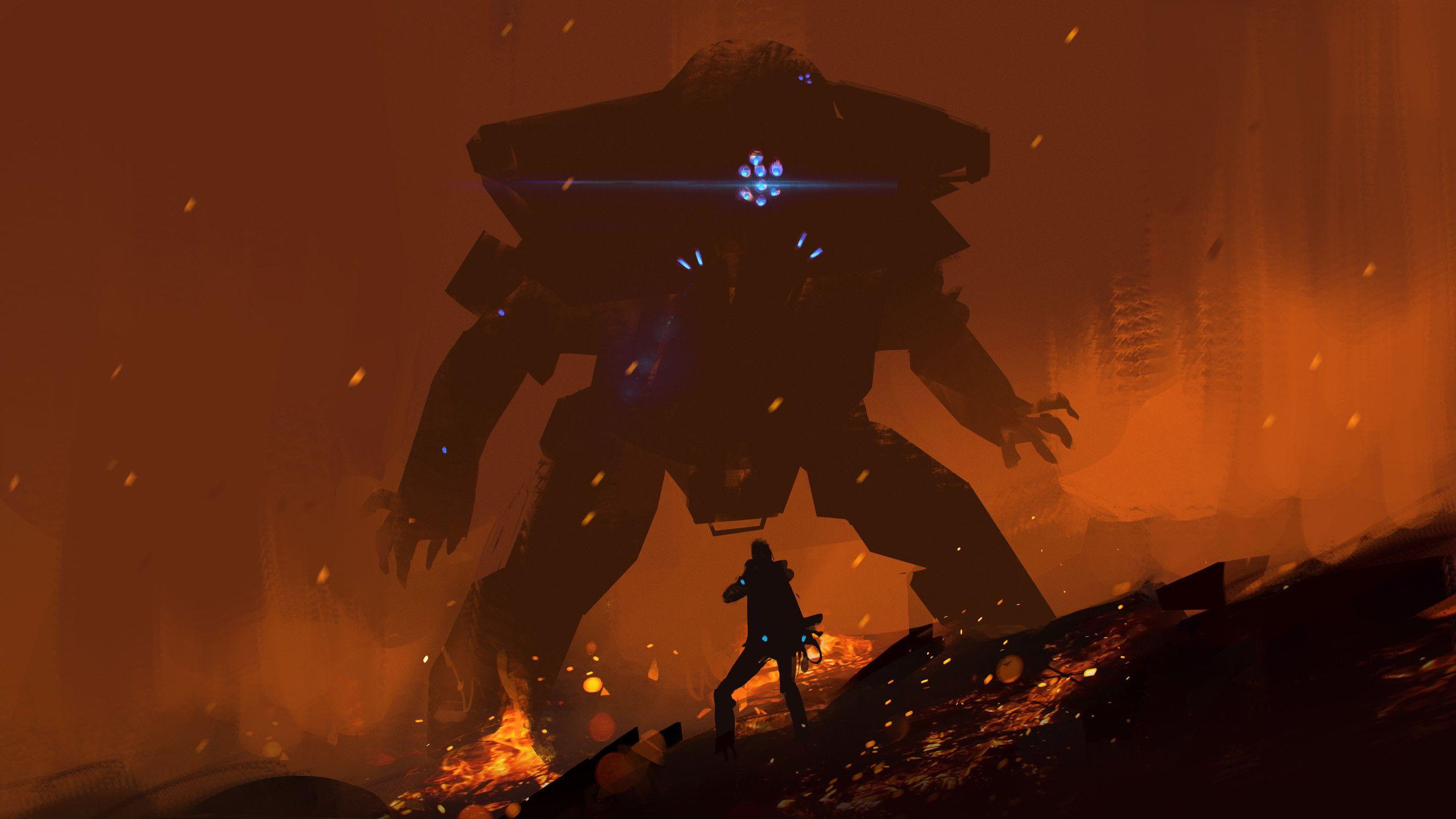 Fallen titan