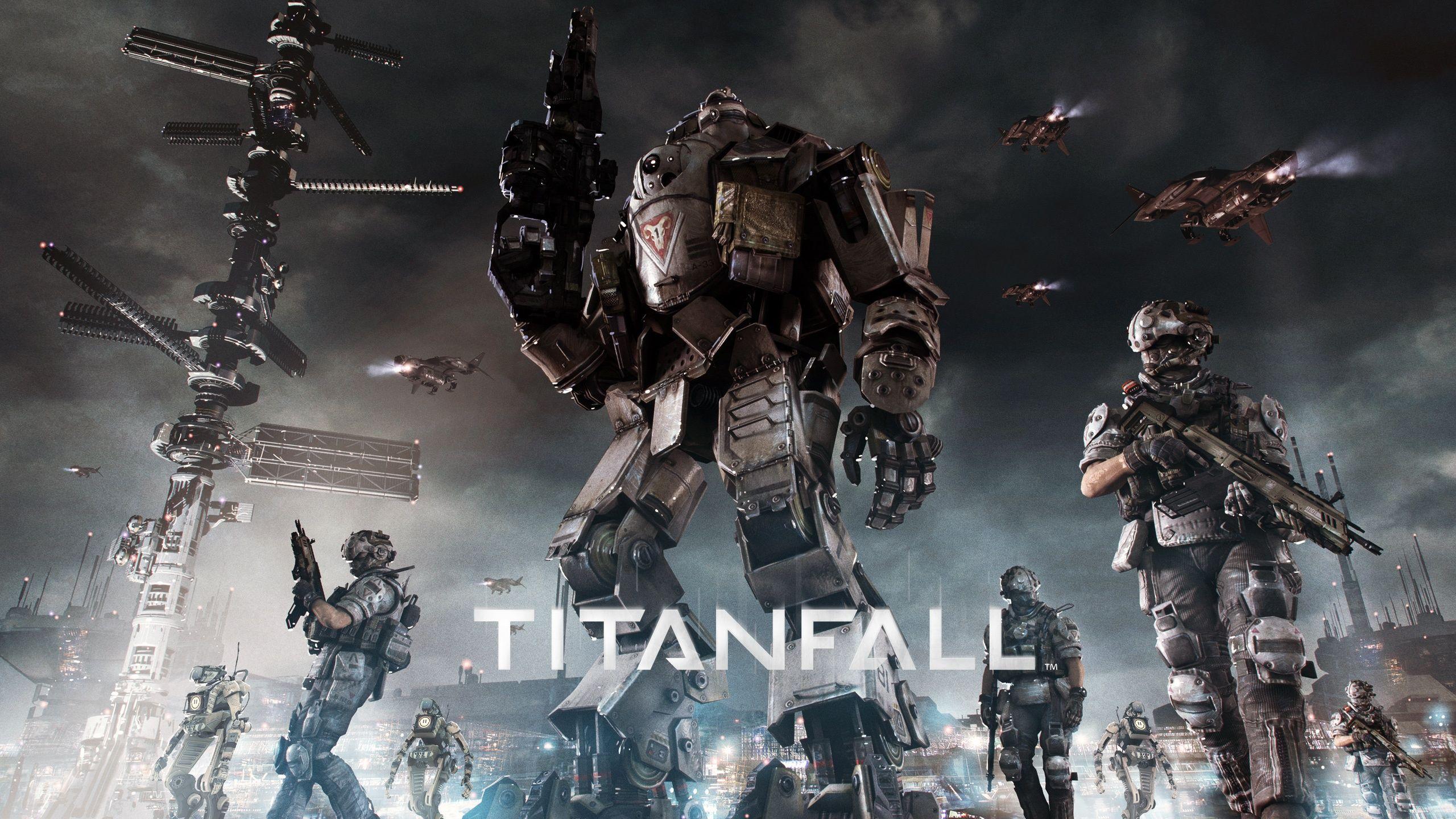 2560x1440 Titanfall, Video Games, Mech Wallpaper HD / Desktop and Mobile