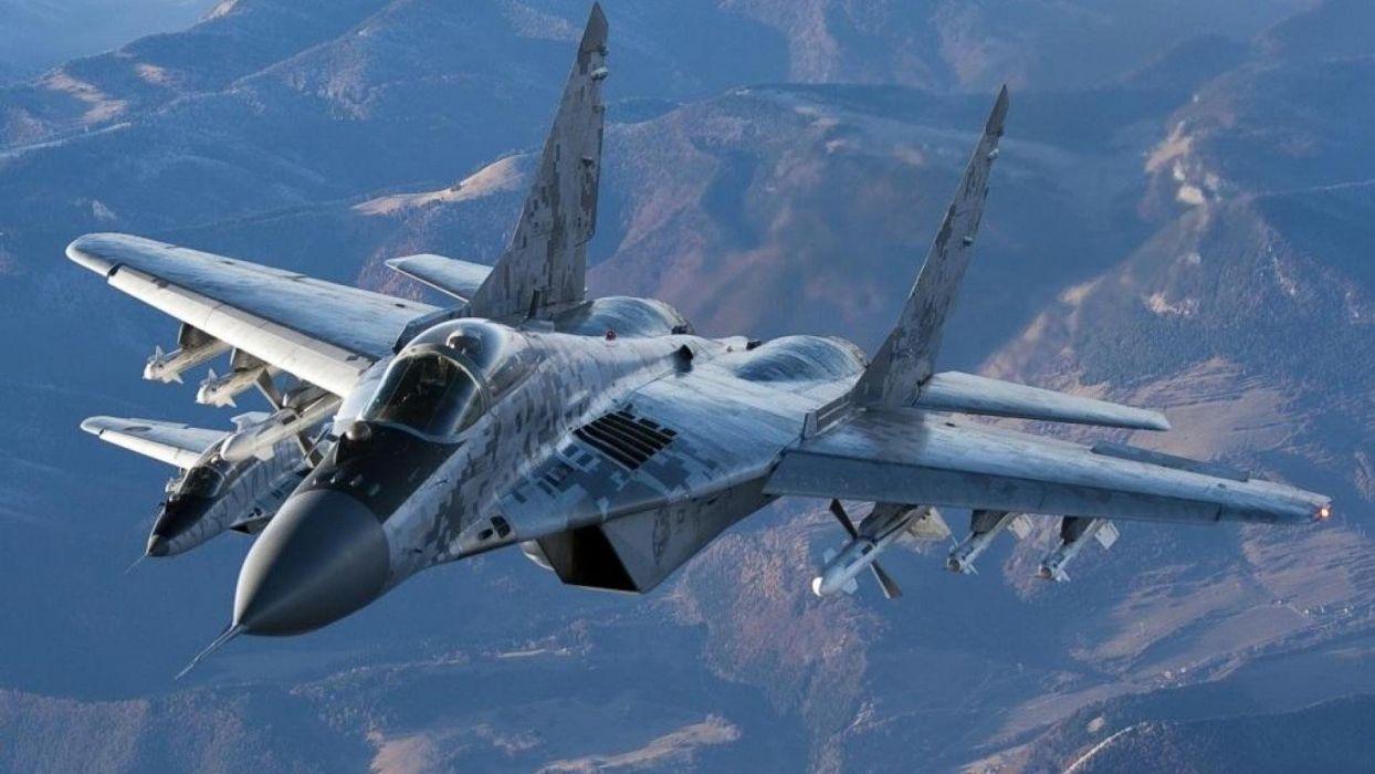 1244x700 MiG 29 Fighter Jet Military Russian Airplane Plane Mig 48