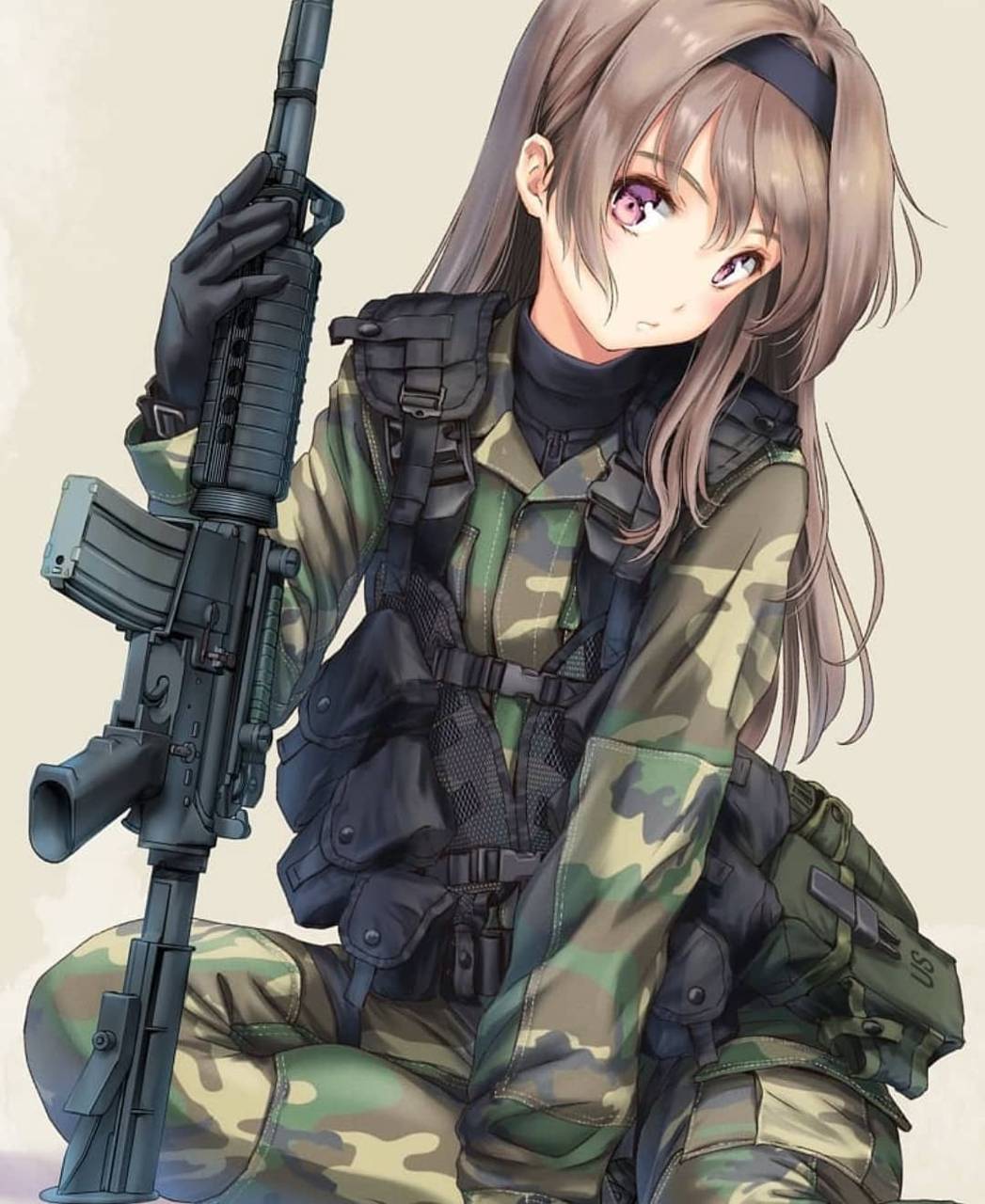 Anime Military Girl Wallpapers - Top Free Anime Military Girl Backgrounds -  WallpaperAccess