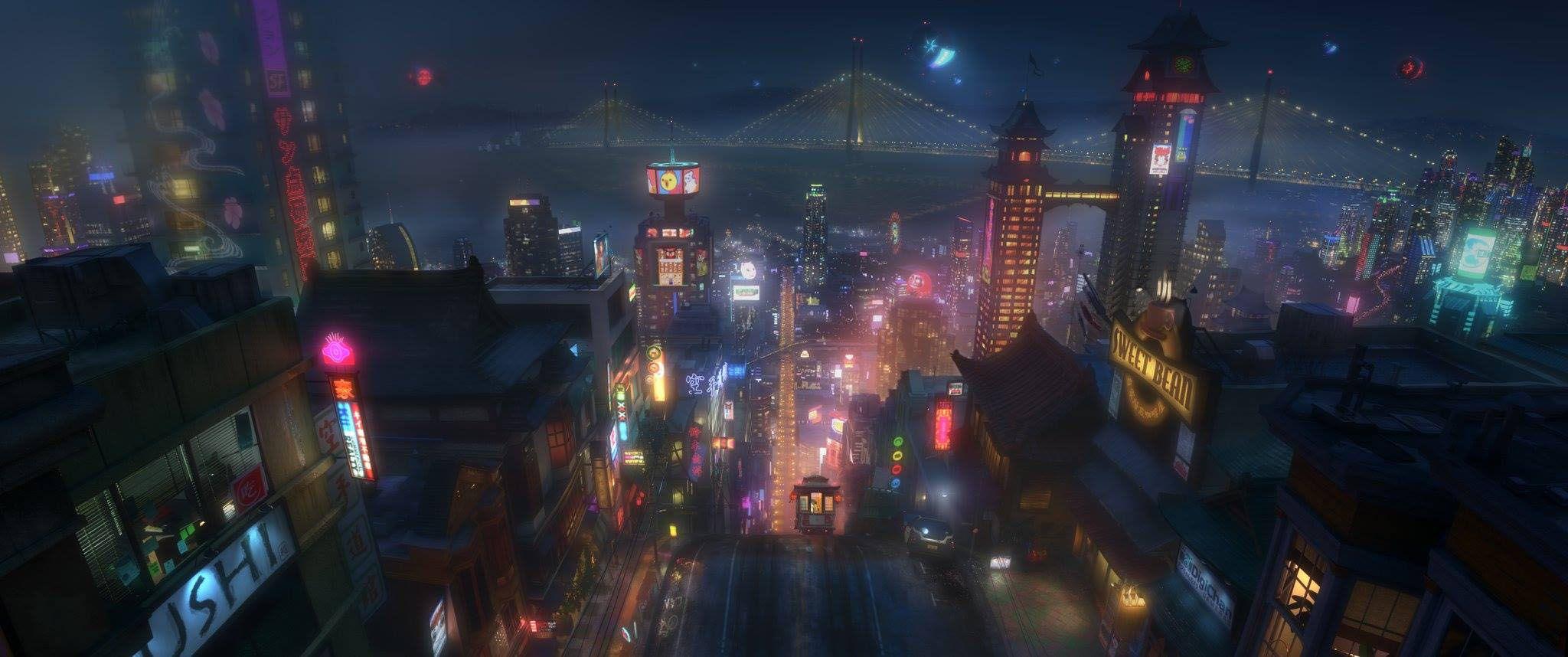 2048x858 Disney's 'Big Hero 6' animates a bridging of cultures. The Japan Times