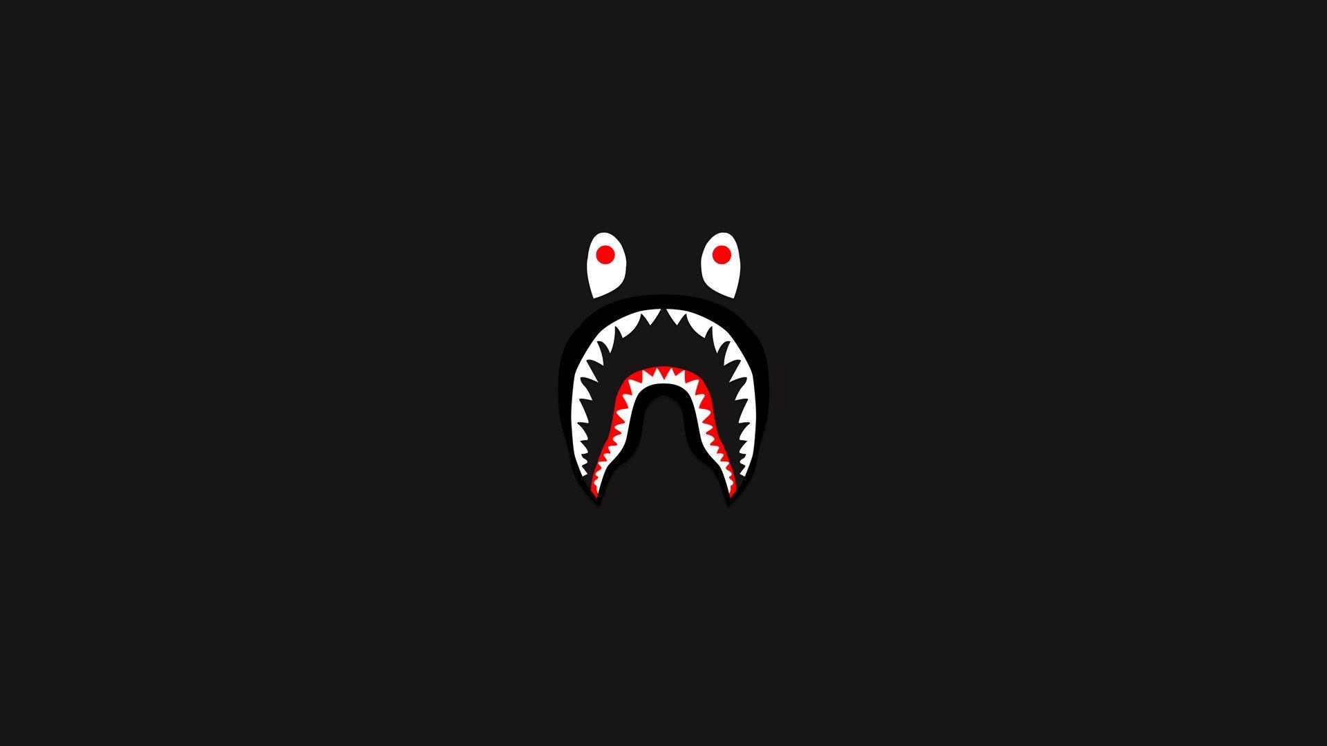 Bape Logo Wallpapers Top Free Bape Logo Backgrounds Wallpaperaccess - bape shark roblox
