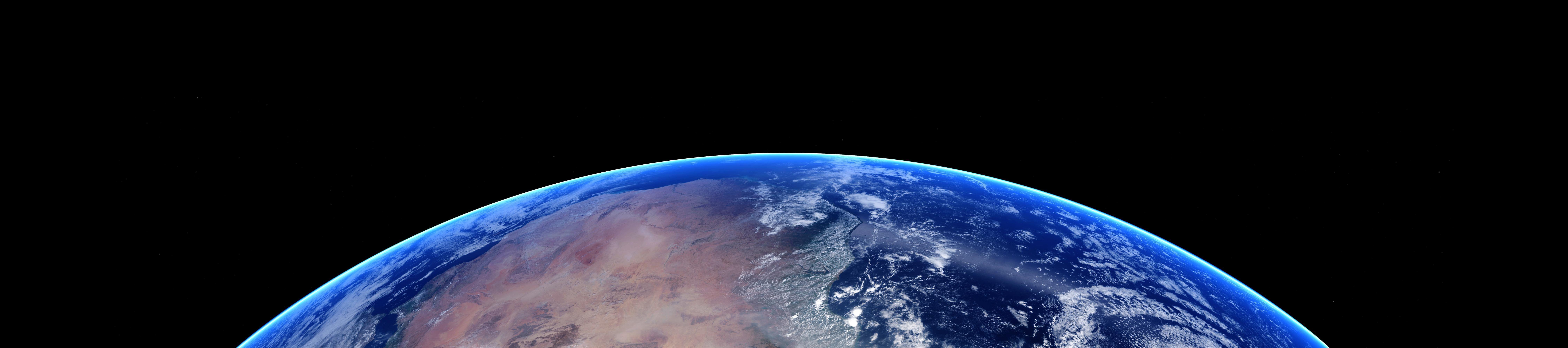 9000x2000 4k Earth Wallpaper