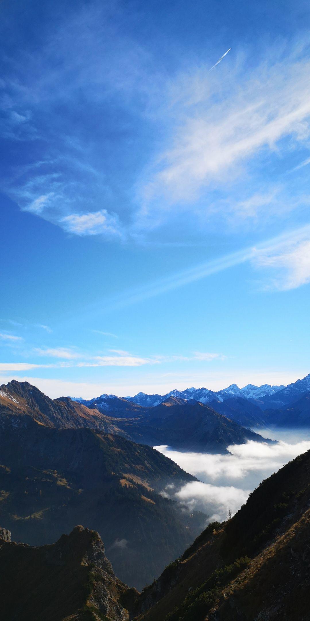 1080x2160 Sunny day, mountains, beautiful, hiking, 1080x2160 wallpaper. Scenery wallpaper, HD nature wallpaper, Landscape wallpaper