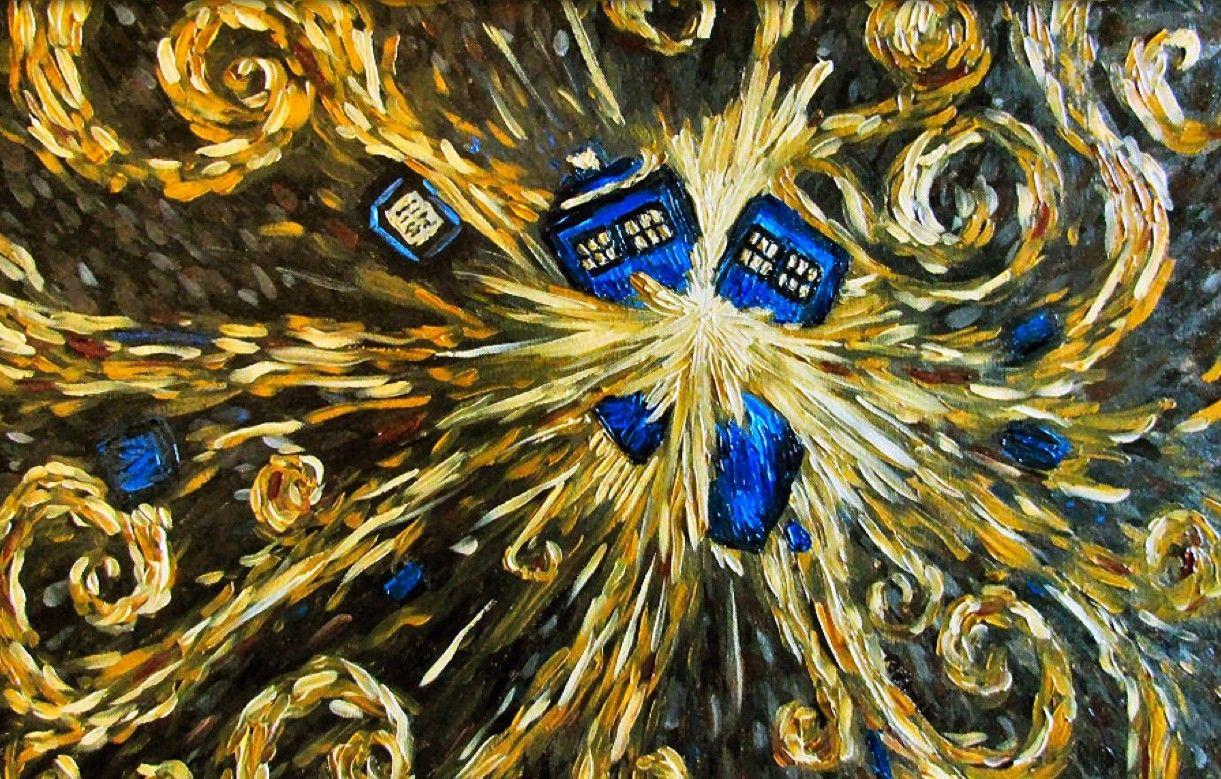 1221x779 Doctor Who Van Gogh Wallpaper