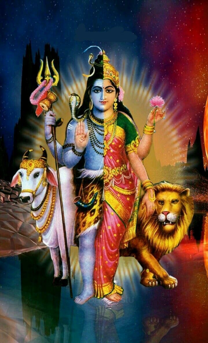 719x1185 Shiv Parvati Love Photo And Wallpaper Download Image Pic