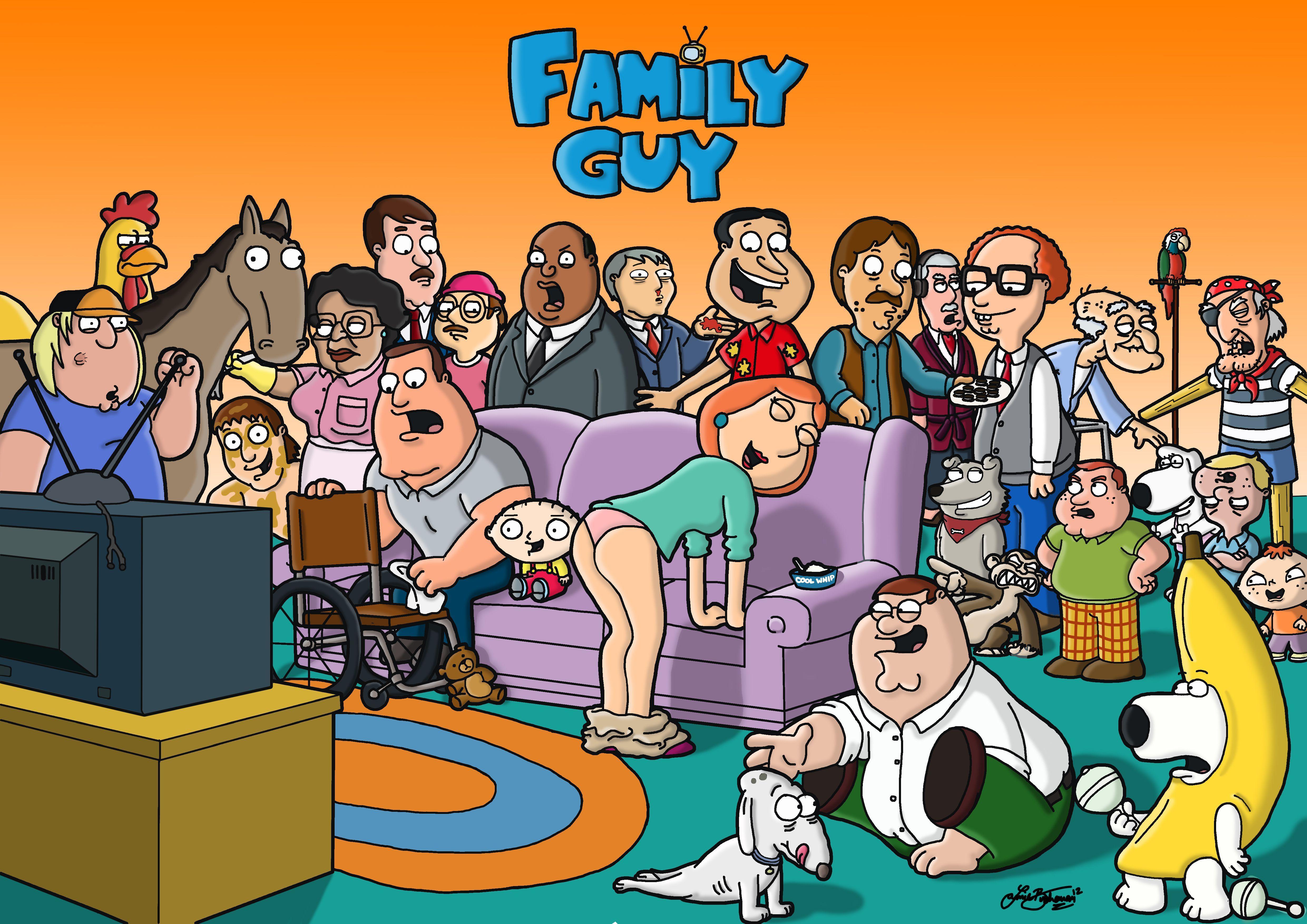 4961x3508 Family Guy HD Wallpaper and Background Image