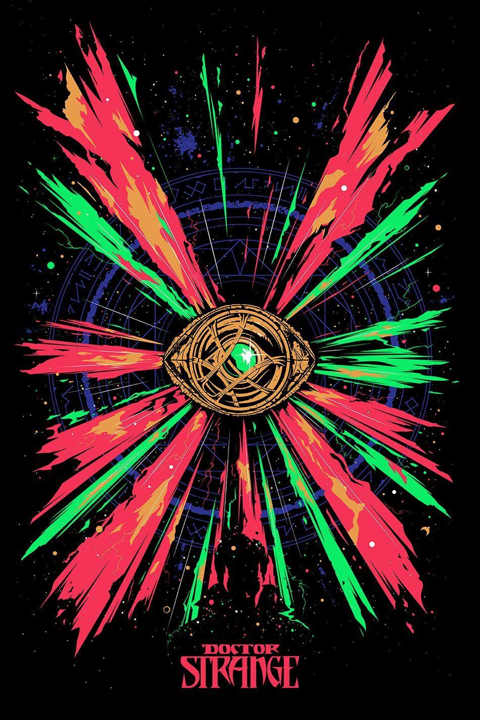 950x1425 Doctor Strange Poster by Oli Riches. Doutor estranho