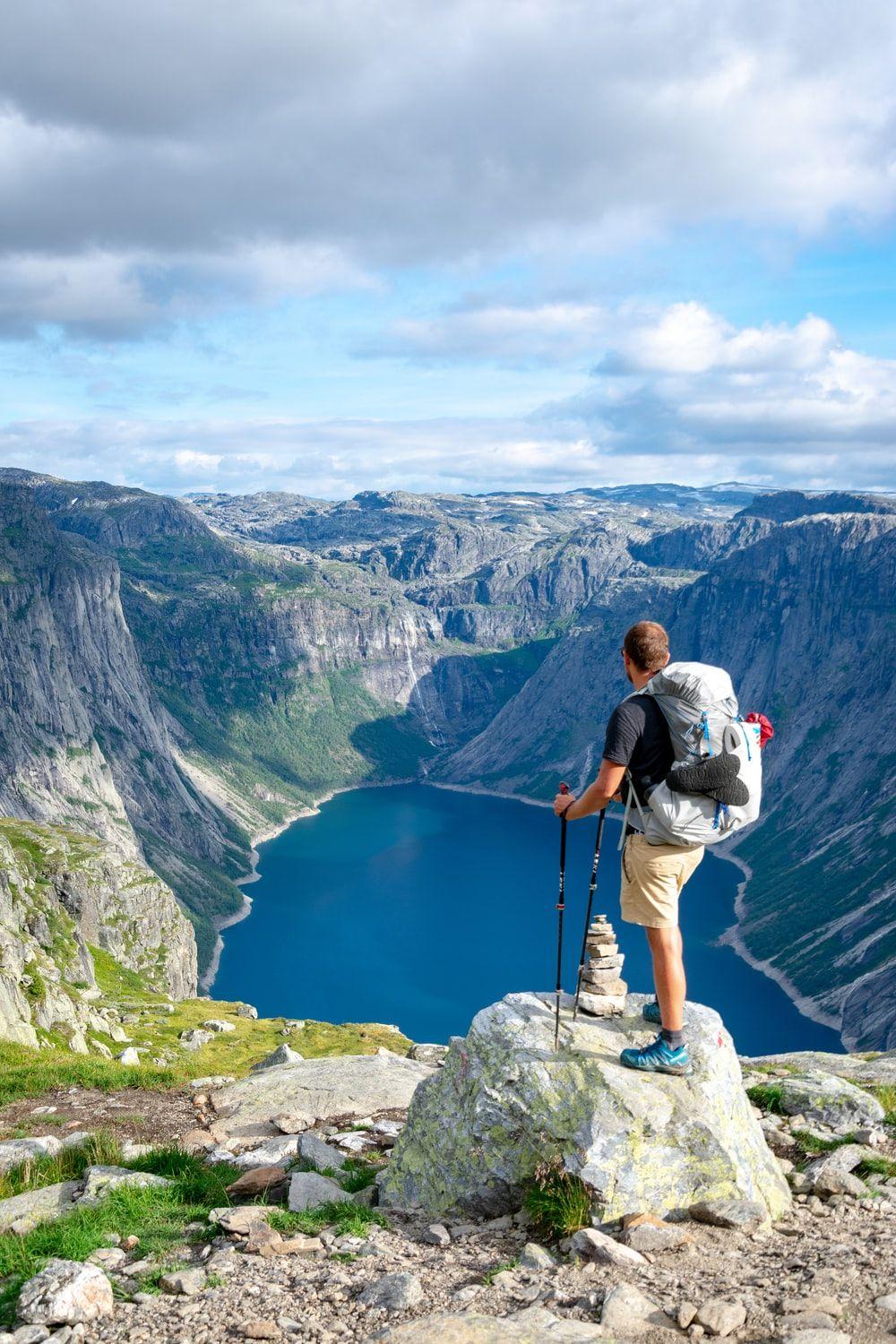 Hiking Mountain Wallpapers - Top Free Hiking Mountain Backgrounds ...