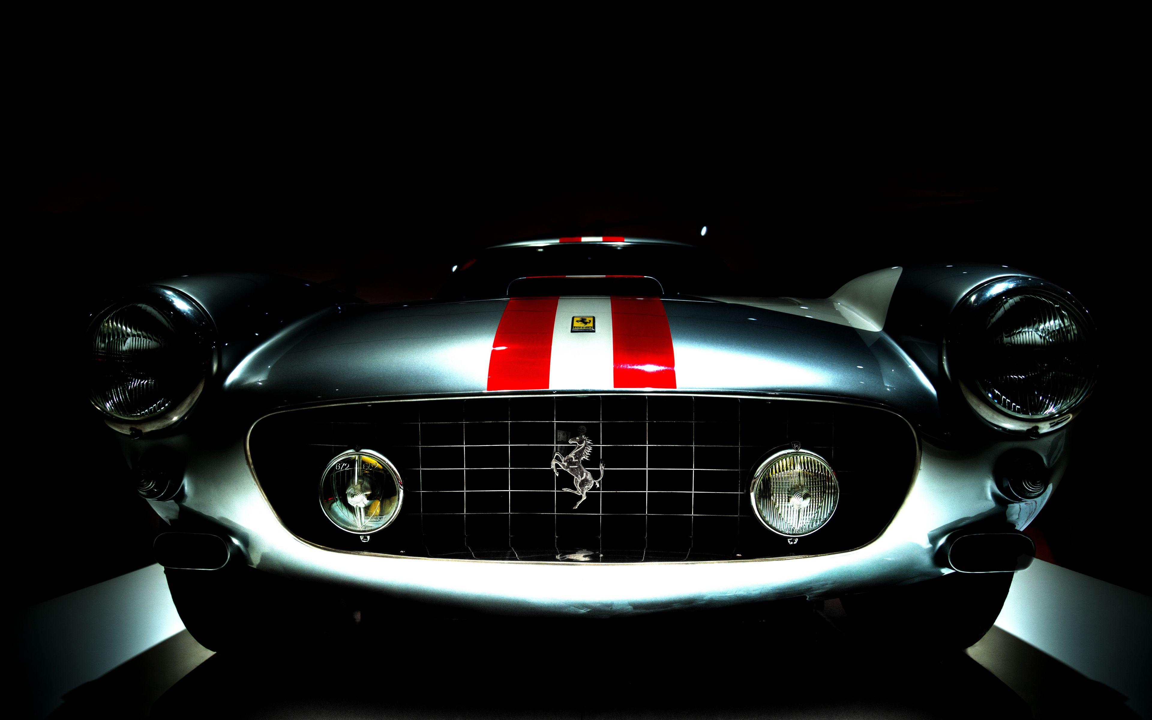 3840x2400 Download Ferrari, front, classic car wallpaper, 3840x 4K