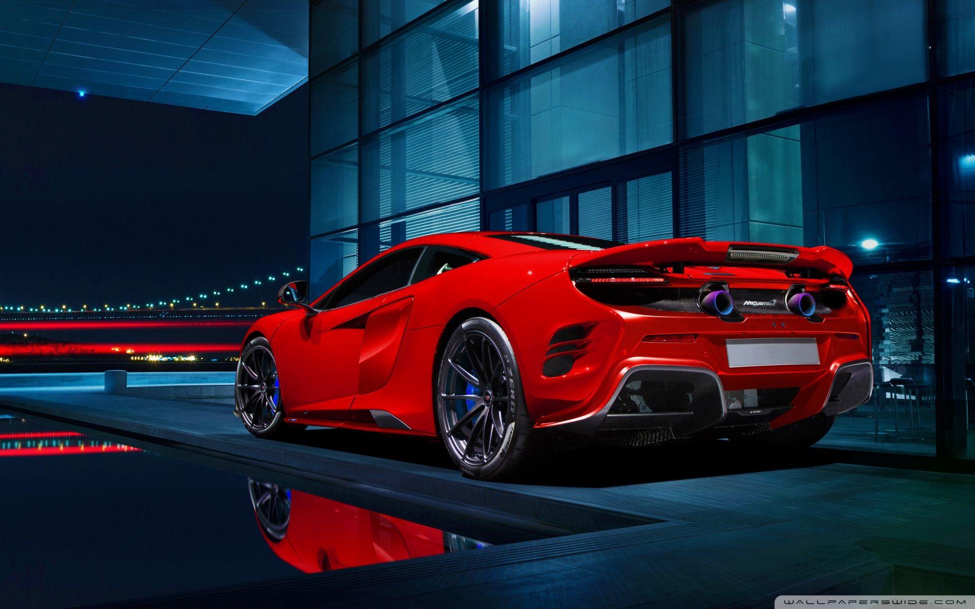 1920x1200 Red McLaren Car Ultra HD Desktop Background Wallpaper for 4K UHD