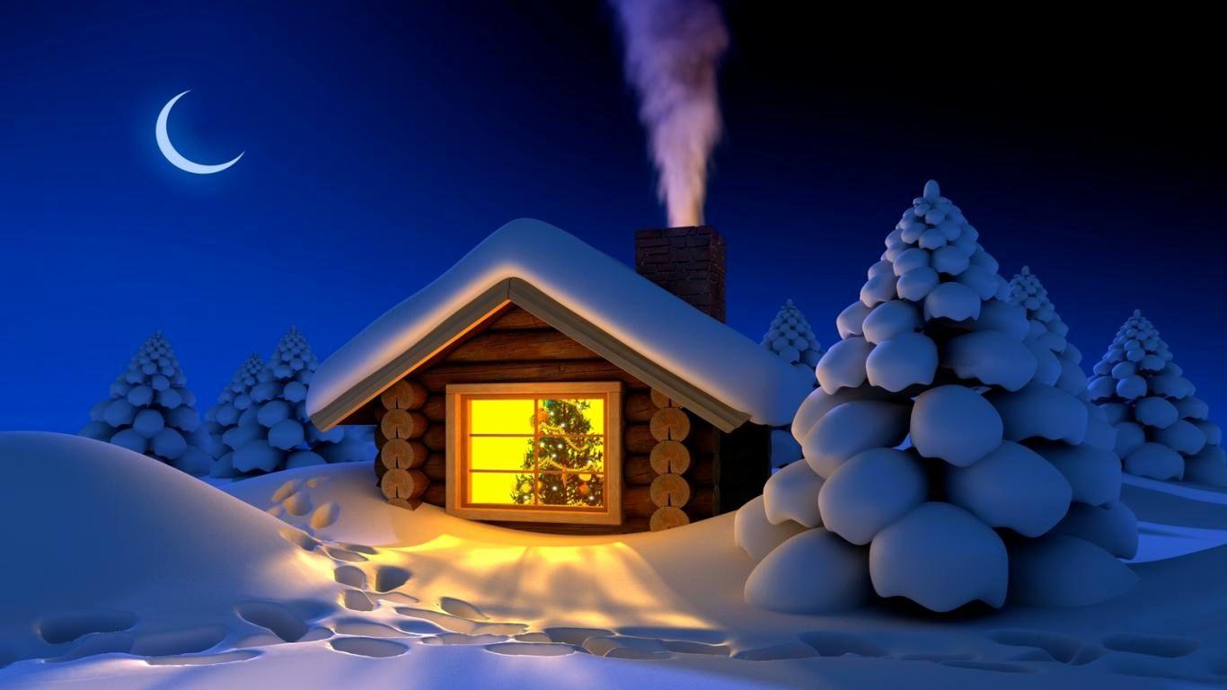 1366x768 Christmas 3D Wallpaper New Free 3D Christmas Wallpaper