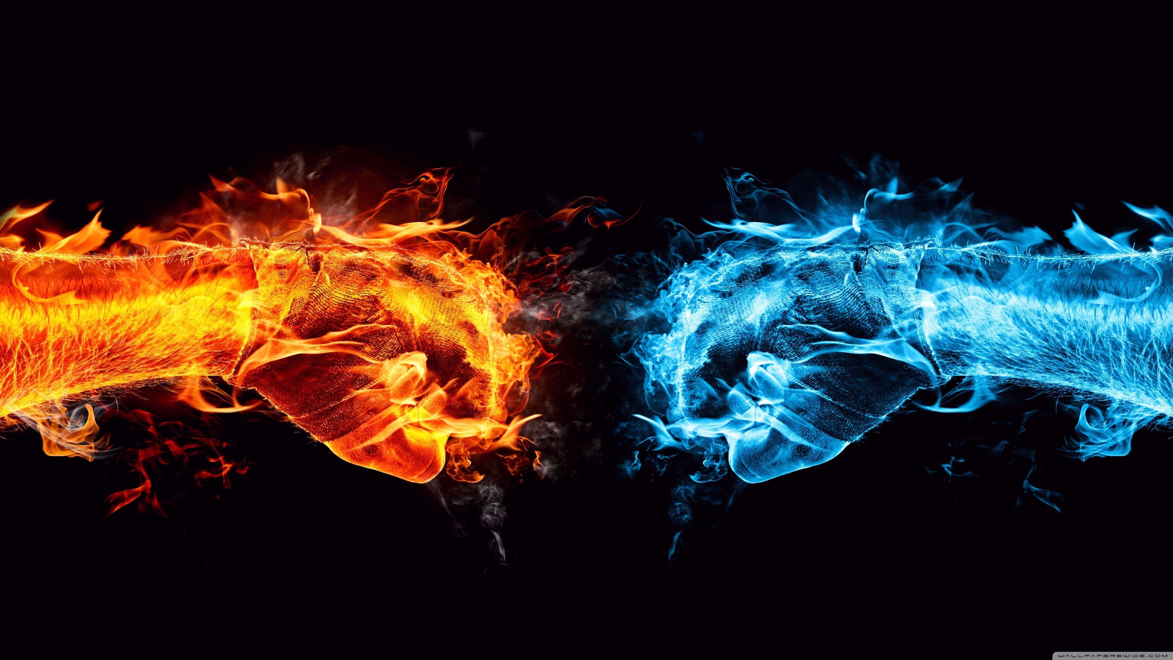 3840x2160 Fire 4K wallpaper for your desktop or mobile screen free and easy