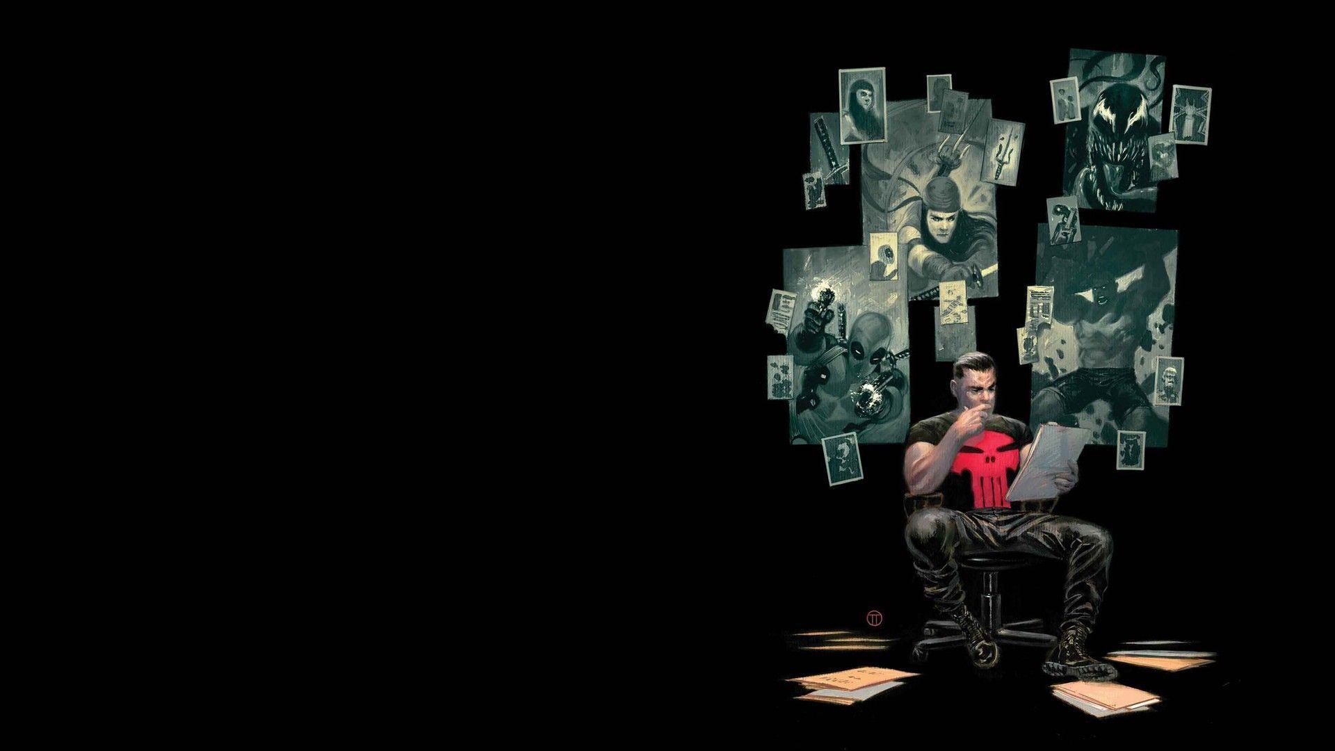 1920x1080 Punisher Background