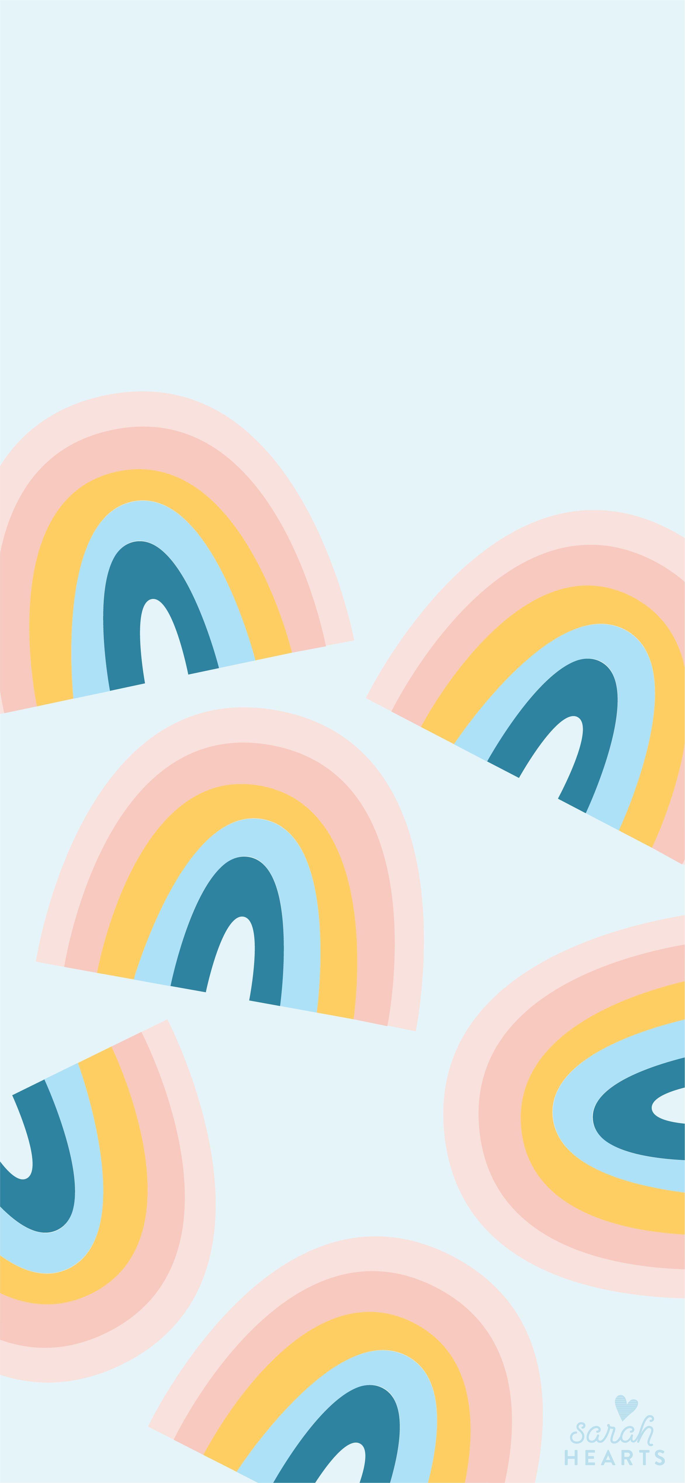 2345x5076 iPhone Background Rainbowipcwallpaper.