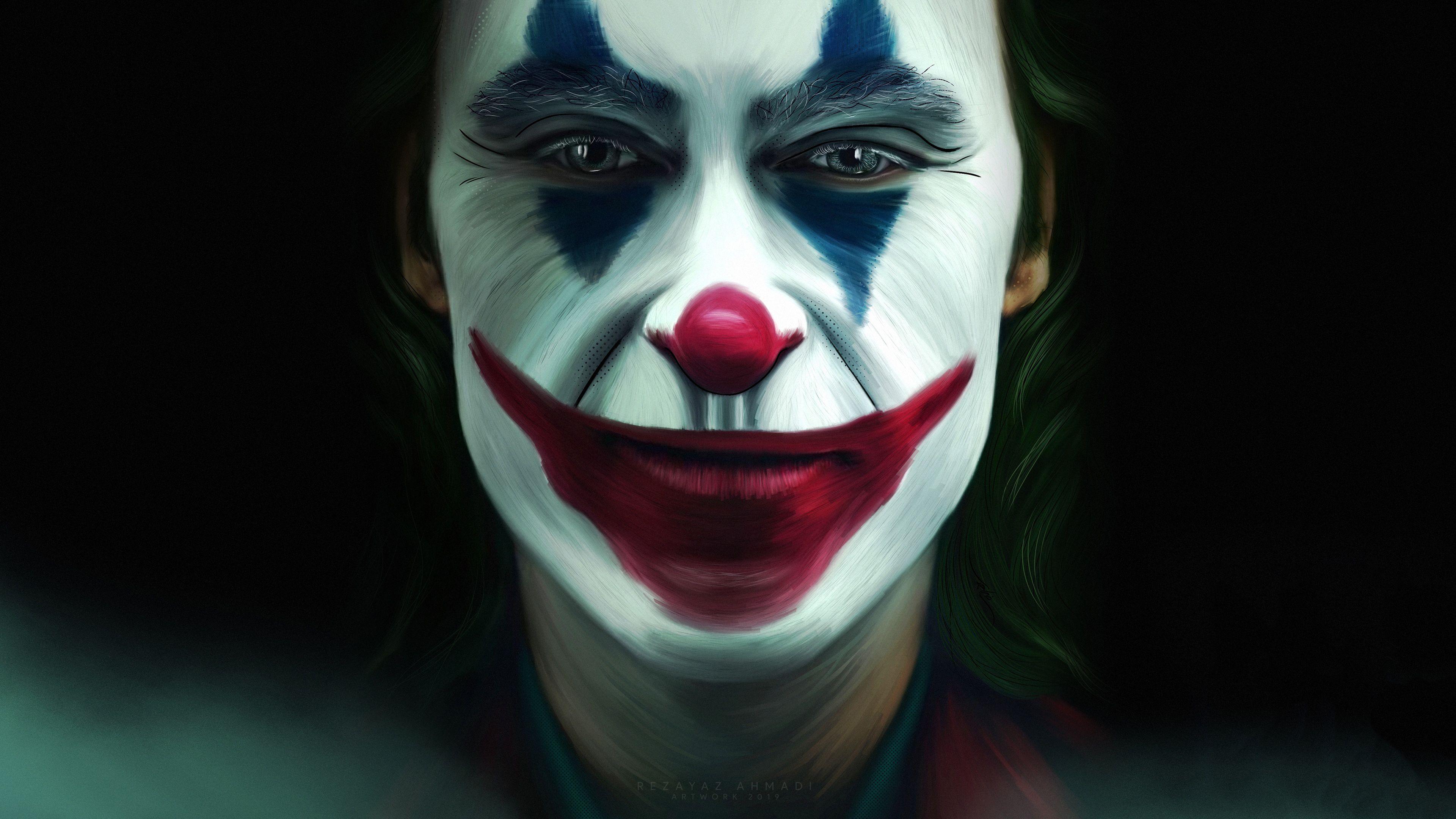 3840x2160 Wallpaper 4k Joker Face Art Joker Face Art 4k wallpaper, Joker