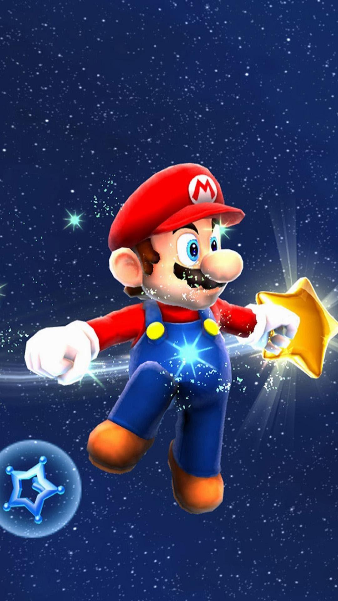 HD Recreation of that one wallpaper  rSuperMarioGalaxy