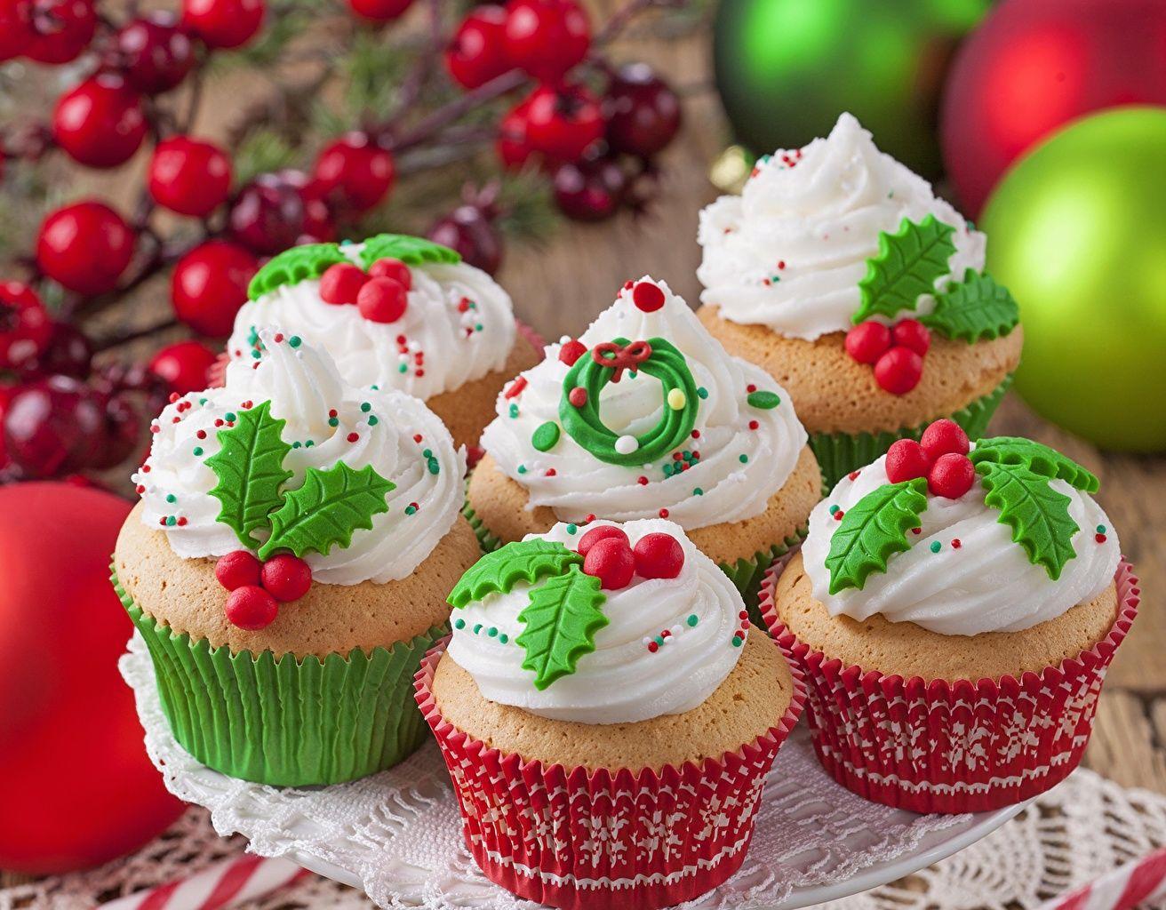 Christmas Cupcake Wallpapers - Top Free Christmas Cupcake Backgrounds ...