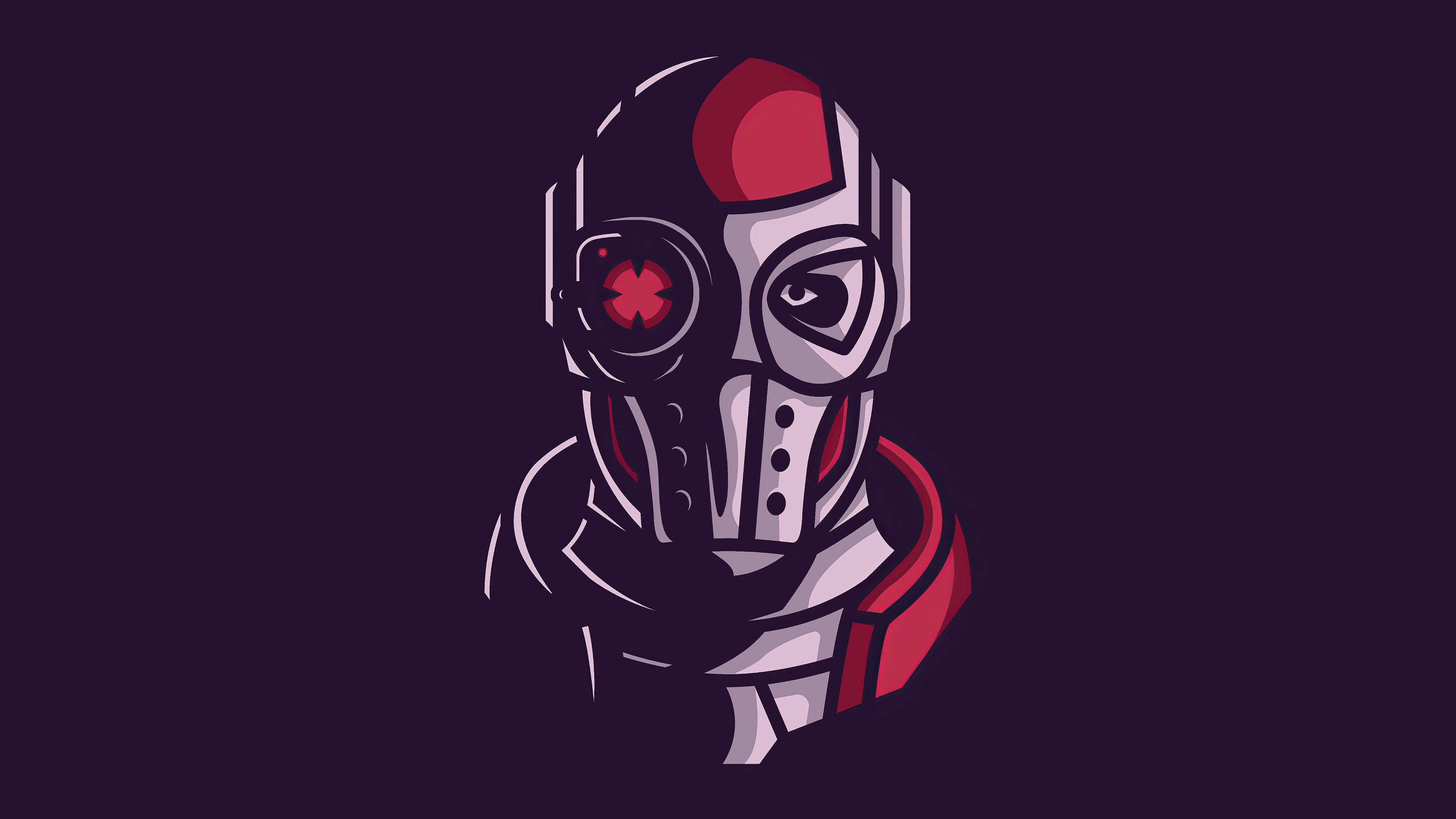 3840x2160 Wallpaper 4k Deadshot Face Minimal 4k Wallpaper, Artist