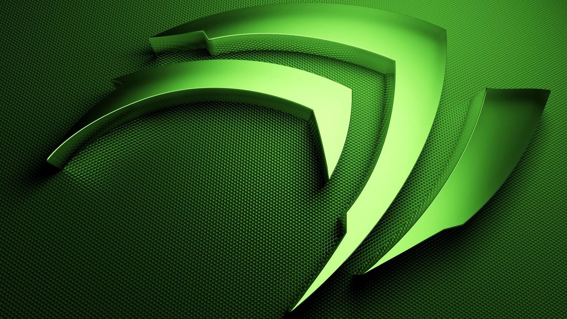 1920x1080 green, design, Nvidia, brands, logos, computer graphics wallpaper