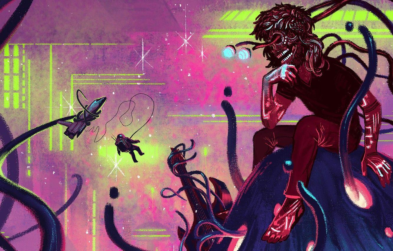 1332x850 Wallpaper Music, Infected Mushroom, Bliss, Cover, Monstercat