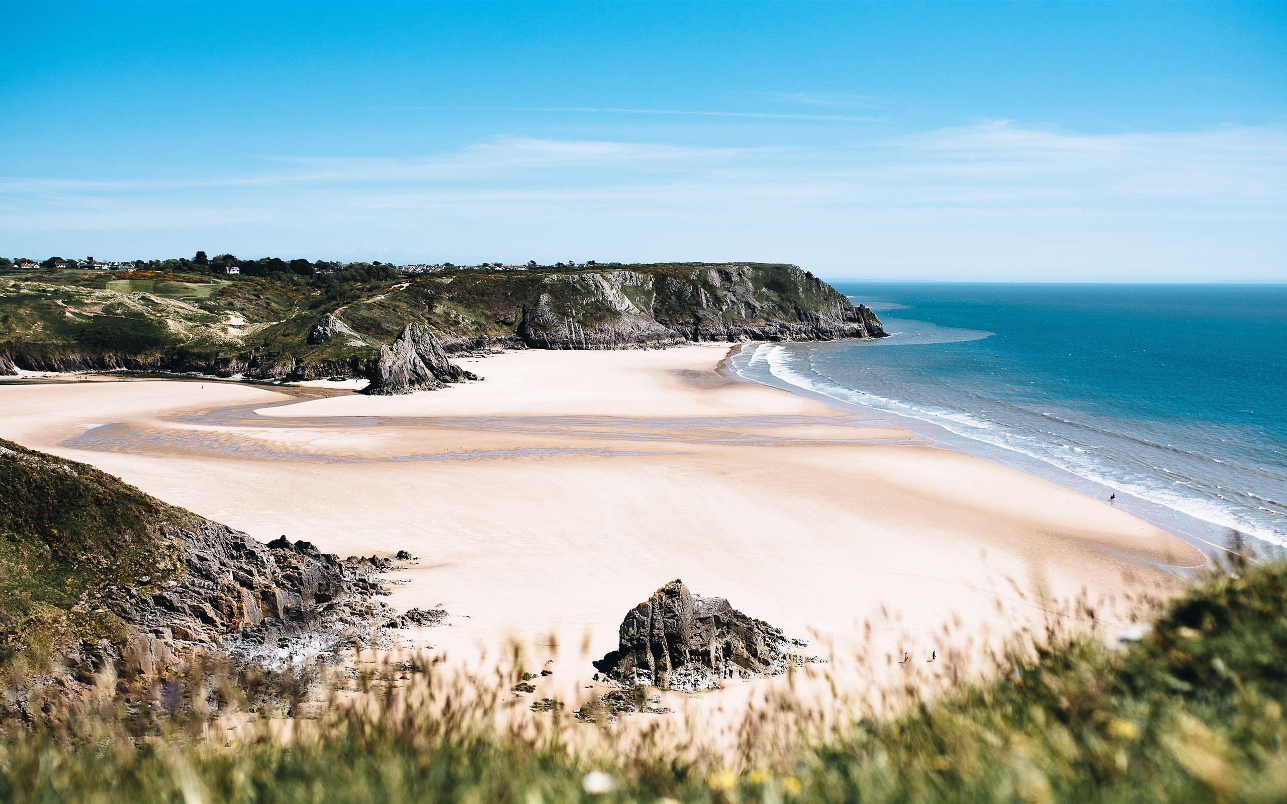 2560x1600 landscape photography of beach iMac Wallpaper Download