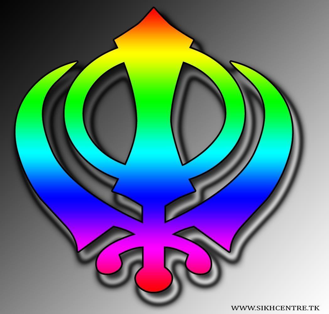 1048x1000 3D Khanda Wallpaper