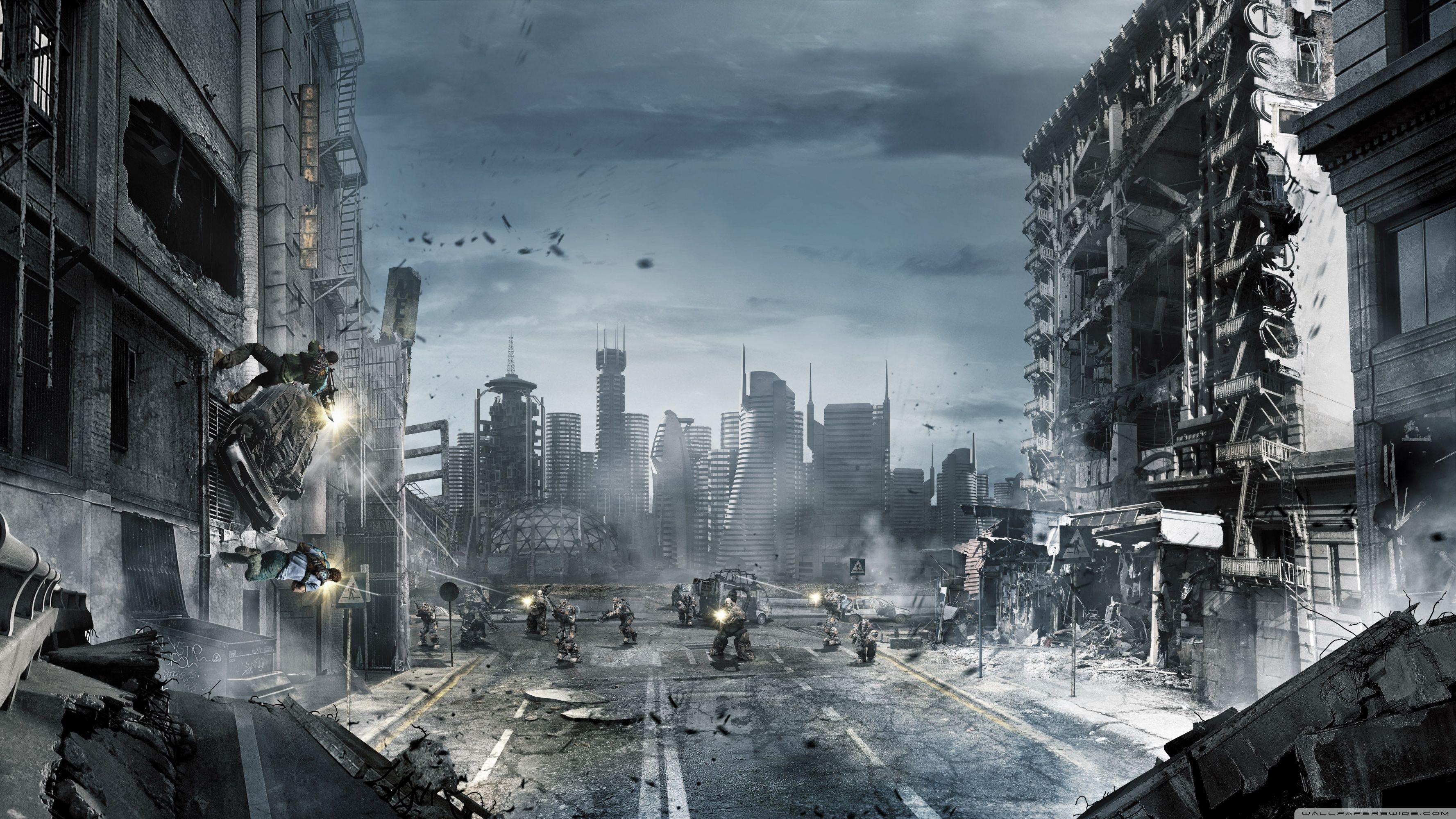 Featured image of post Destroyed City Hd Wallpaper Free for commercial use no attribution required high quality images