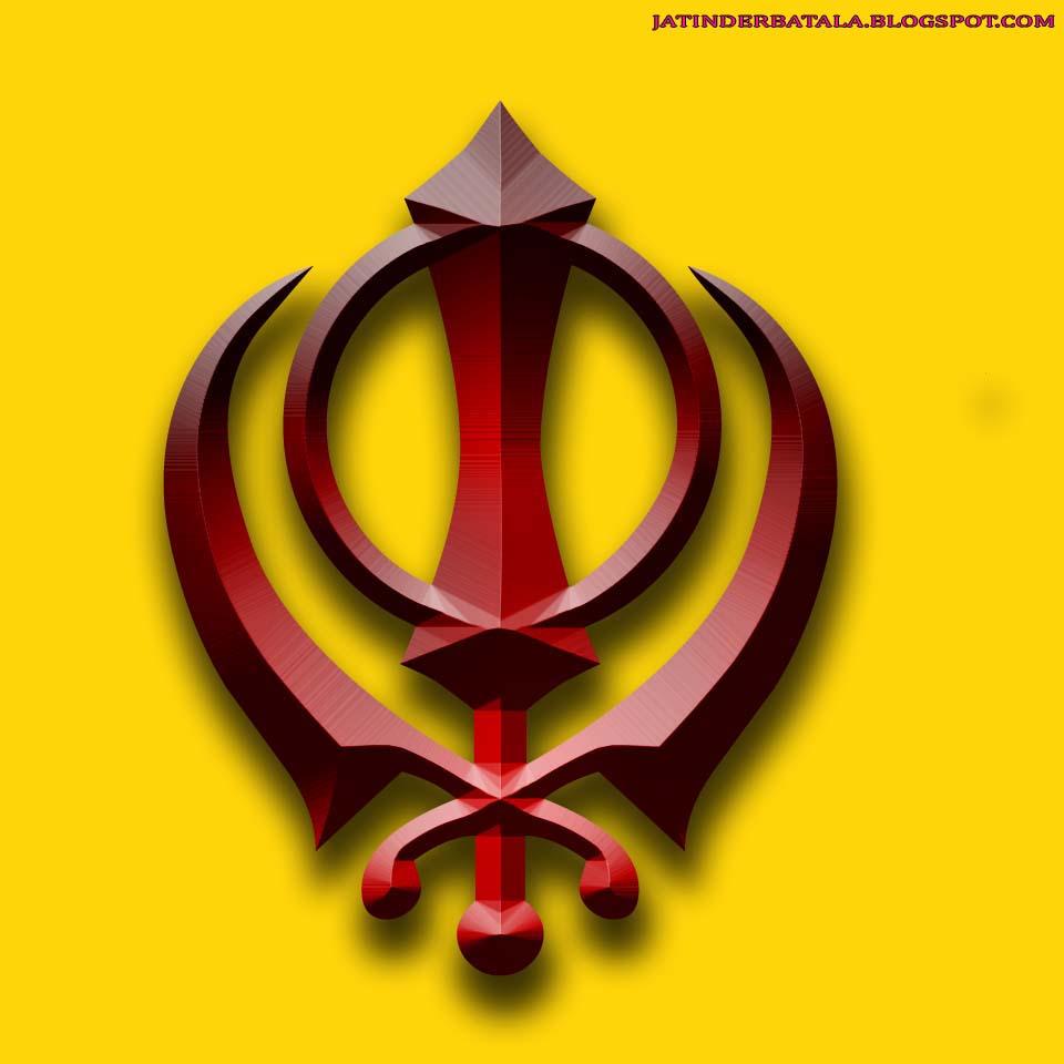 960x960 Punjabi Khanda Wallpaper