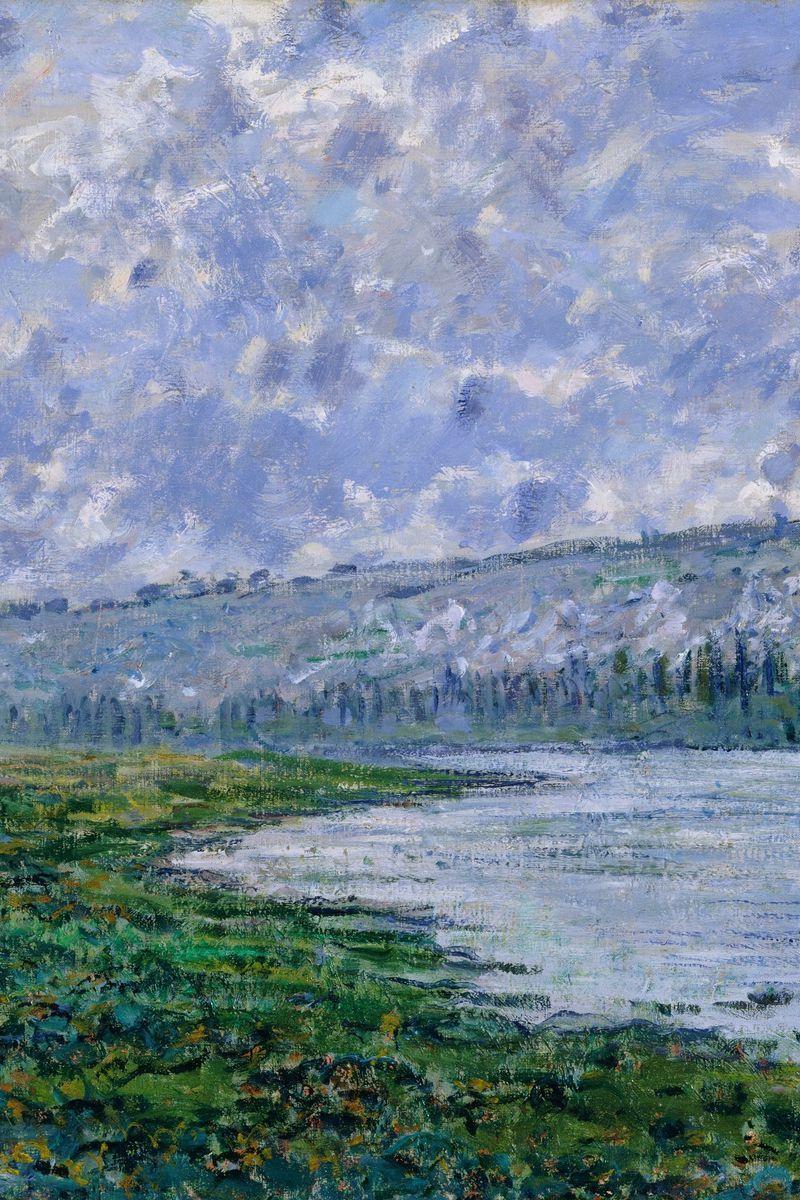 800x1200 Download wallpaper 800x1200 claude monet, the seine at vetheuil