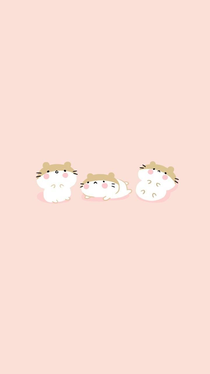 720x1280 Kawaii Food Animals Wallpaper
