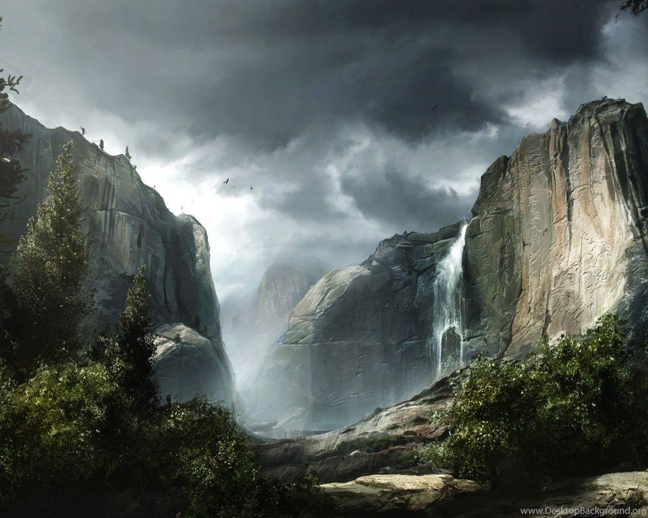 1280x1024 Landscapes Mountains Wallpaper Desktop Background