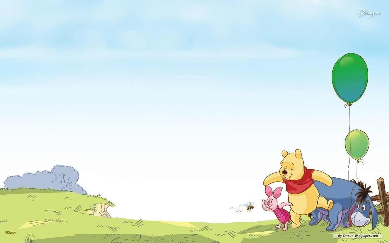 Hình nền nền Winnie The Pooh 1280x800.  Winnie the pooh nền