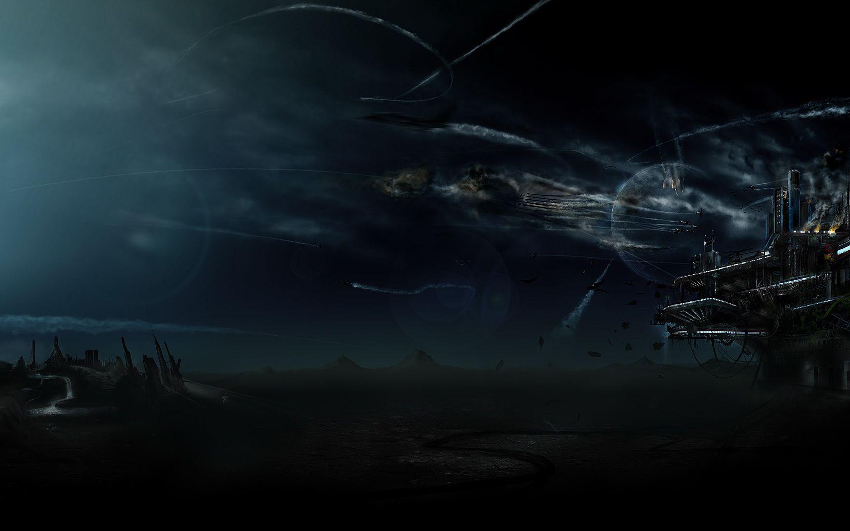 1680x1050 Space Station Wallpaper. PlayStation