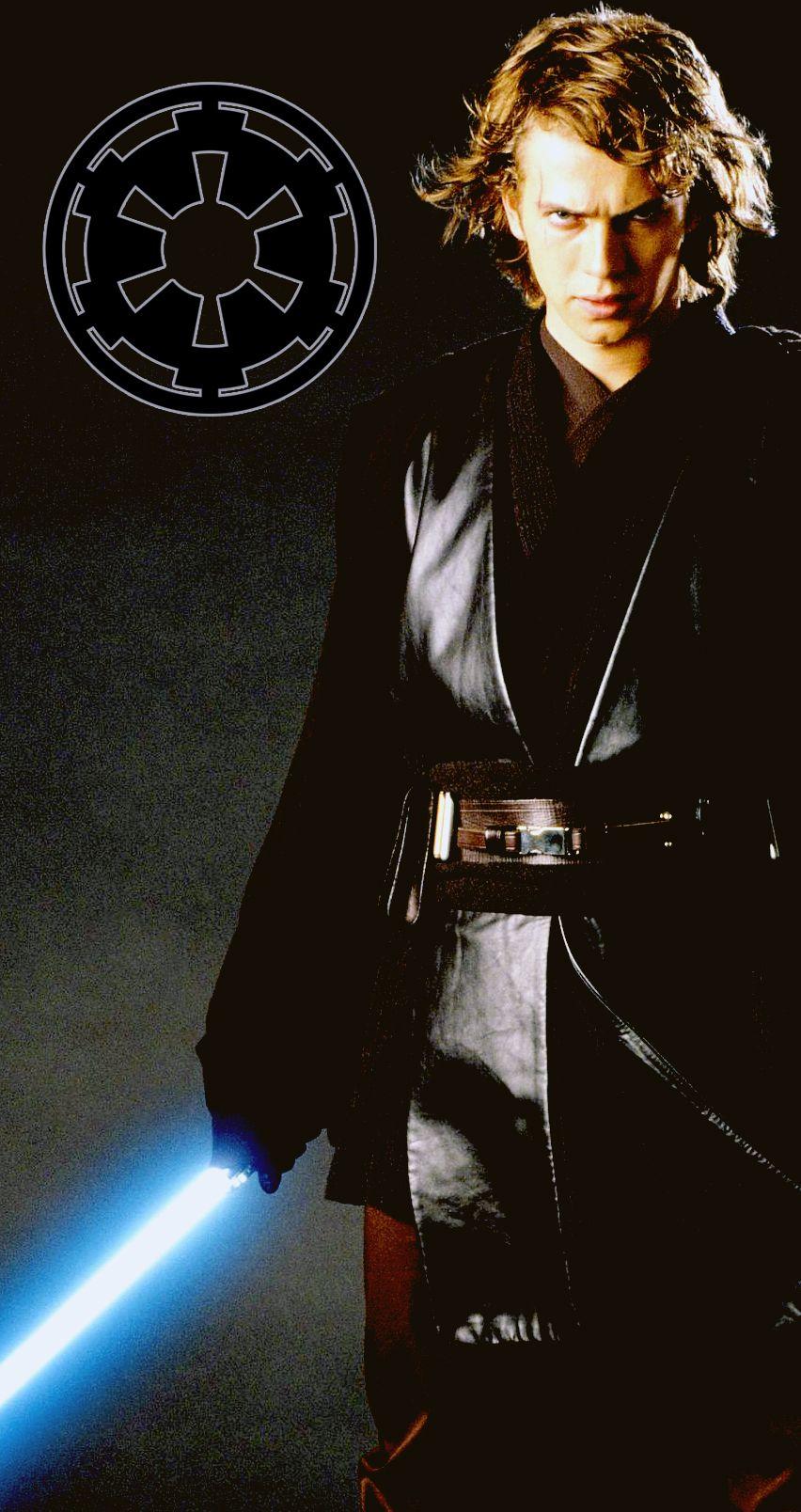 852x1608 Anakin and His Angel: Star Wars Mobile Wallpaper