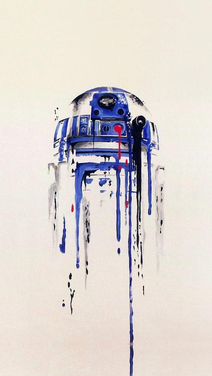 736x1308 Minimal Painting Starwars Art mobile wallpaper