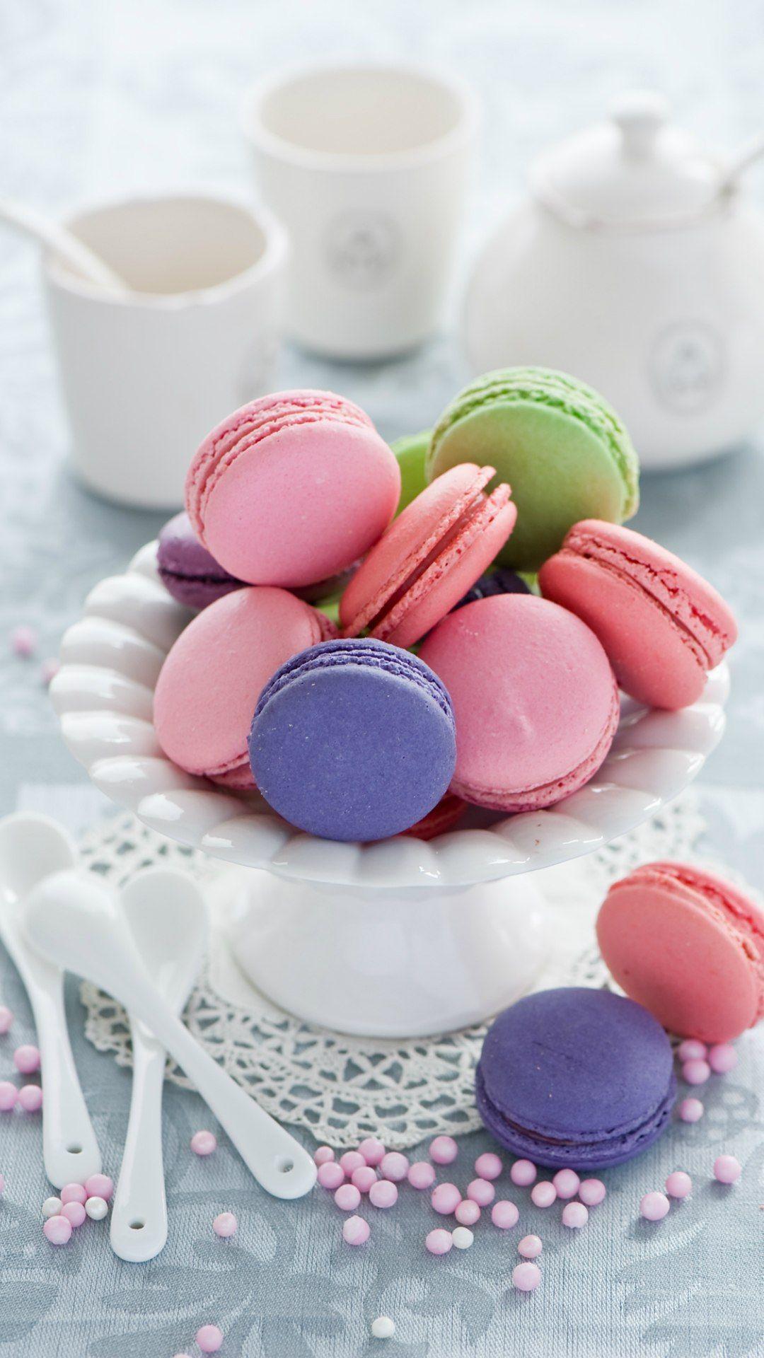 1080x1920 Happy Birthday Macaron HD Wallpaper For Mobile