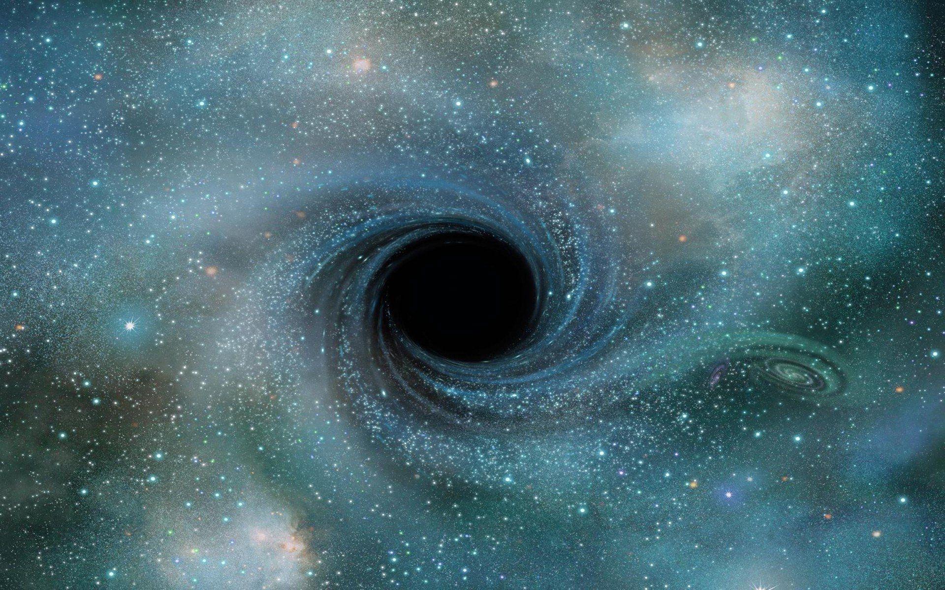 1920x1200 Cosmic Black Hole HD Wallpaper