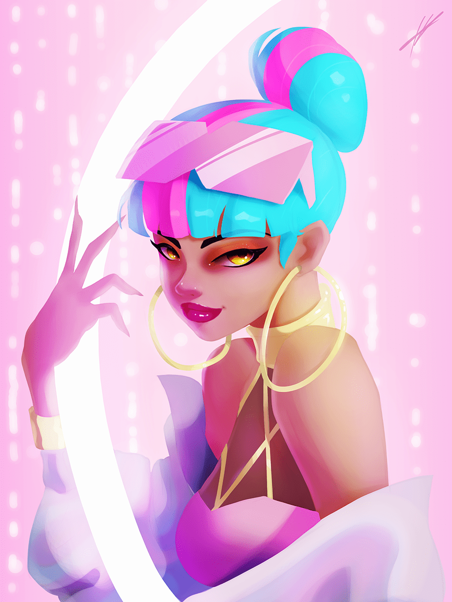900x1200 Qiyana (League of Legends) Wallpaper Anime