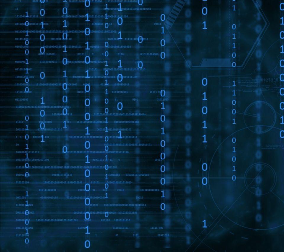 Blue Binary Wallpapers - Top Free Blue Binary Backgrounds - WallpaperAccess