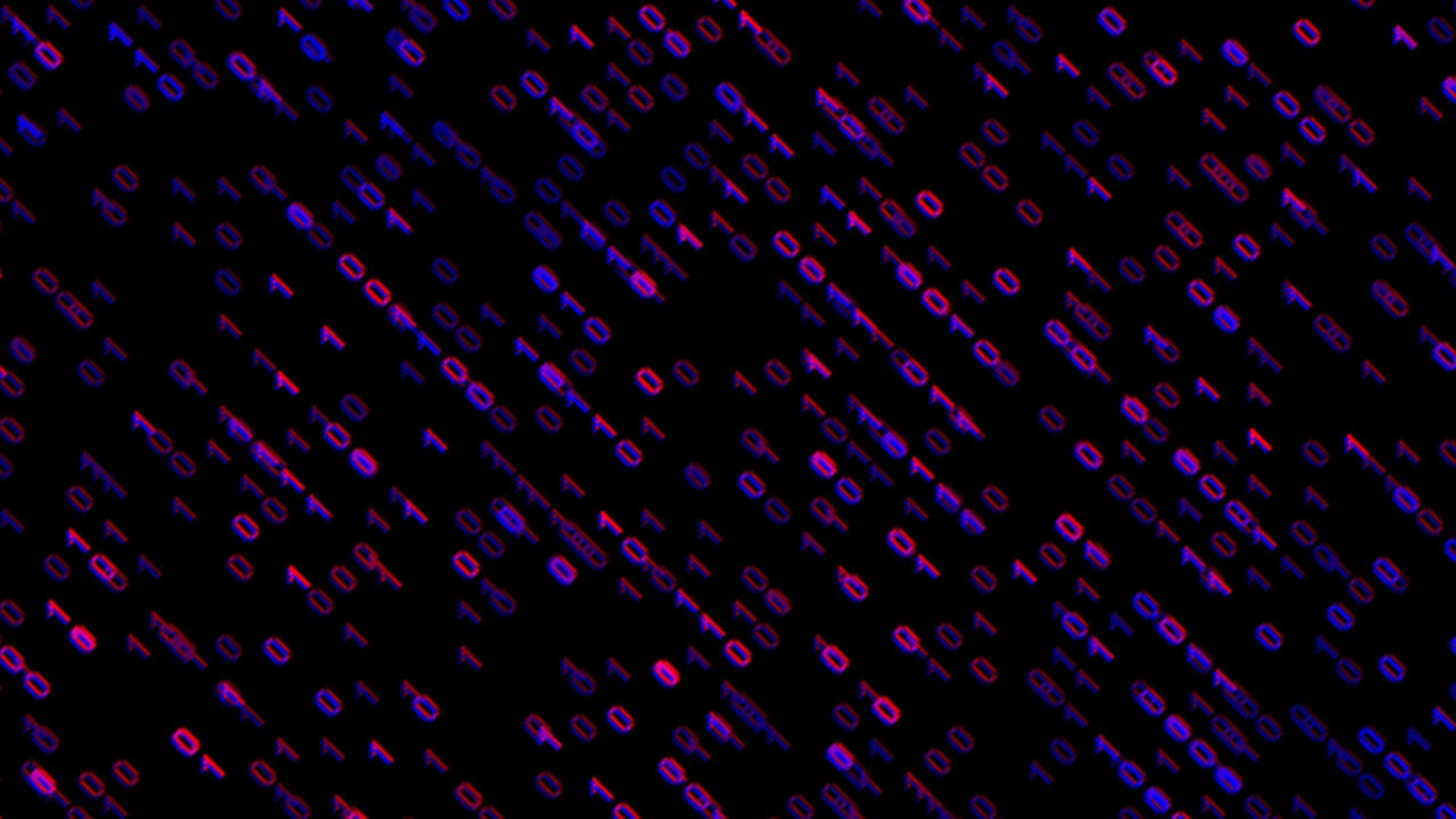 Blue Binary Wallpapers - Top Free Blue Binary Backgrounds - WallpaperAccess