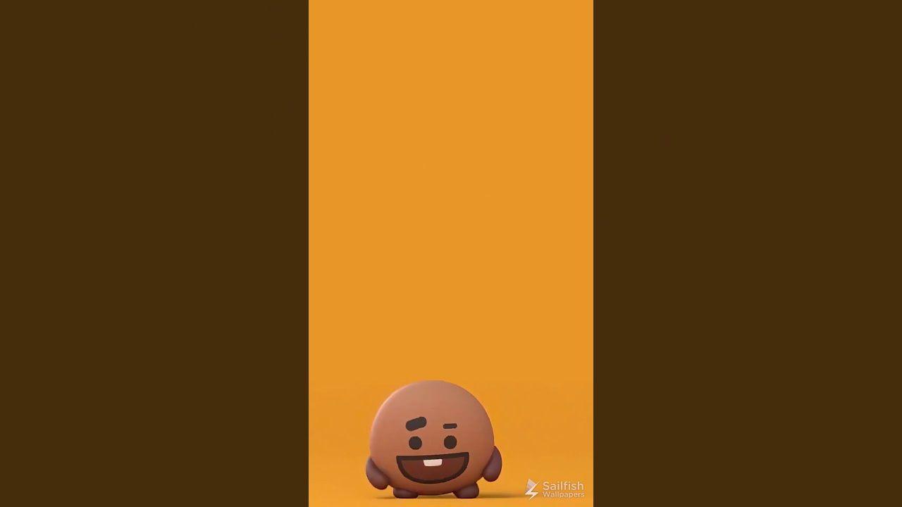 1280x720 BTS Shooky BT21 Moving Wallpaper